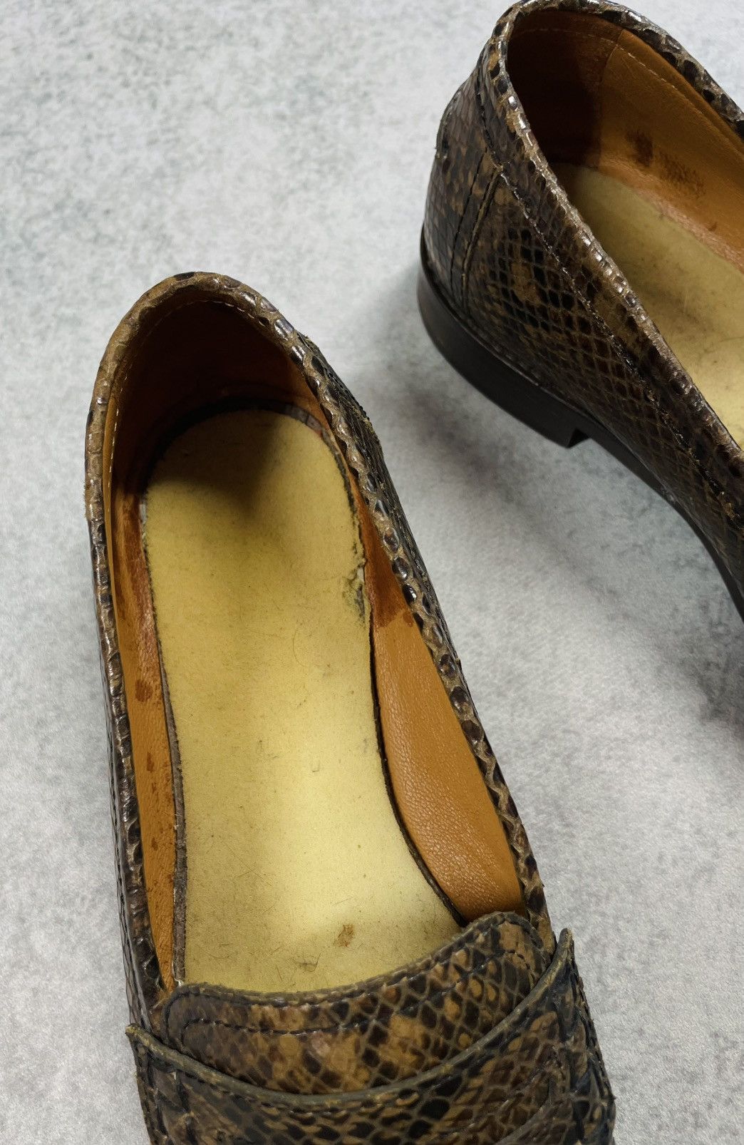 Sezane SEZANE Brown Leather Loafers Classic Flats Size 37 Size US 7 / IT 37 - 22 Thumbnail
