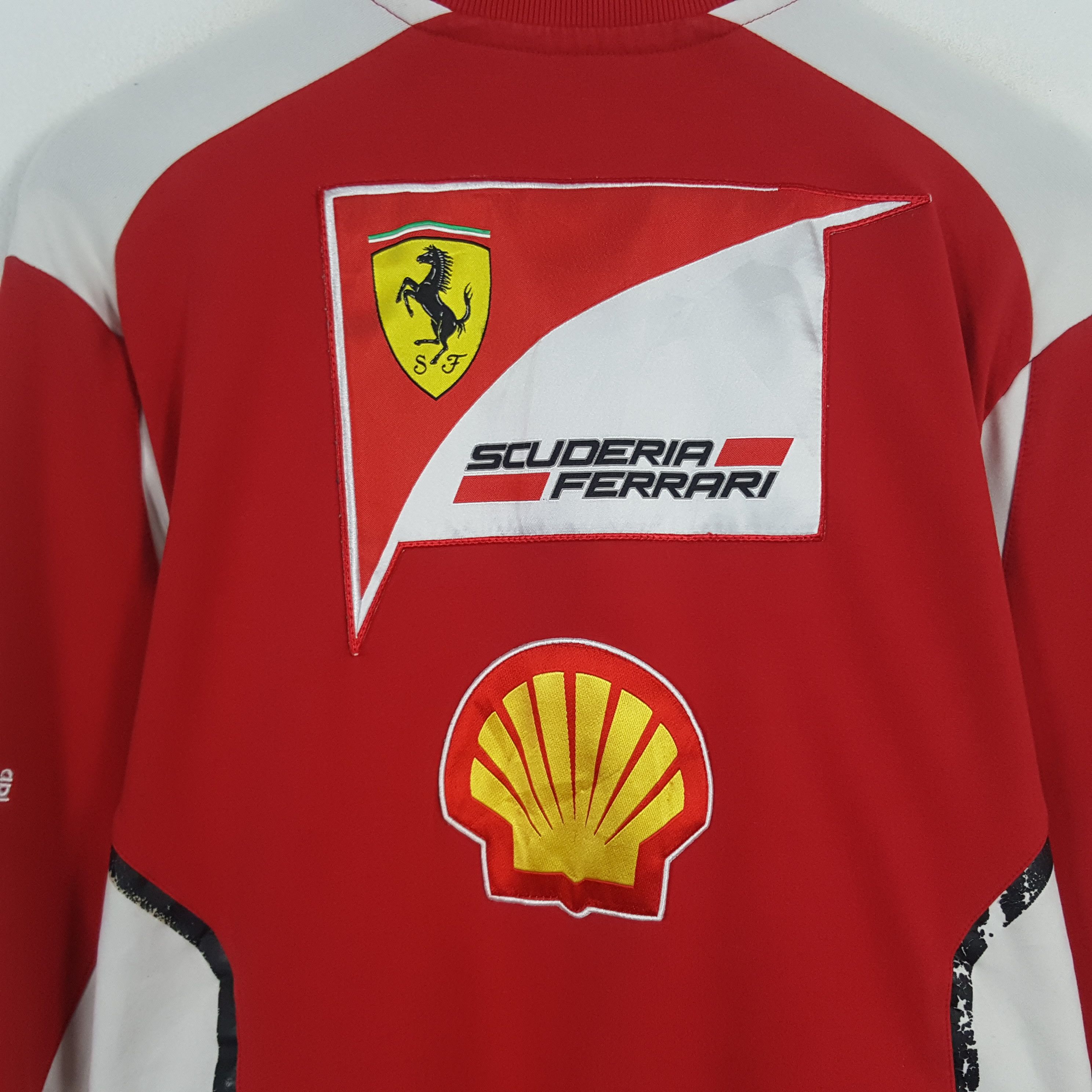 Ferrari × Puma × Vintage Vintage Puma x Shell Santander Half Zipper Jacket Size US M / EU 48-50 / 2 - 4 Thumbnail