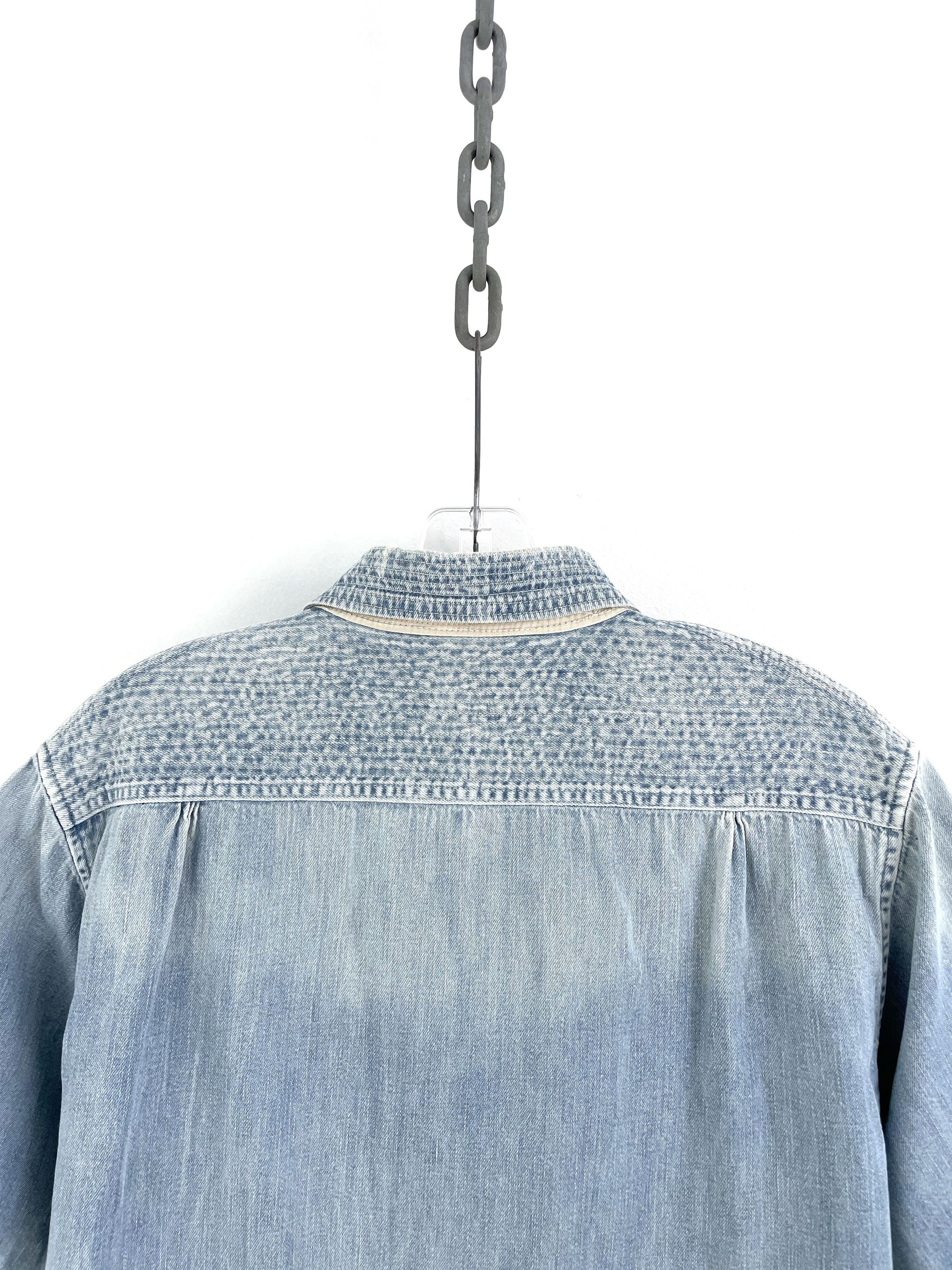 Kapital Cargo Denim Shirt Size US L / EU 52-54 / 3 - 12 Thumbnail
