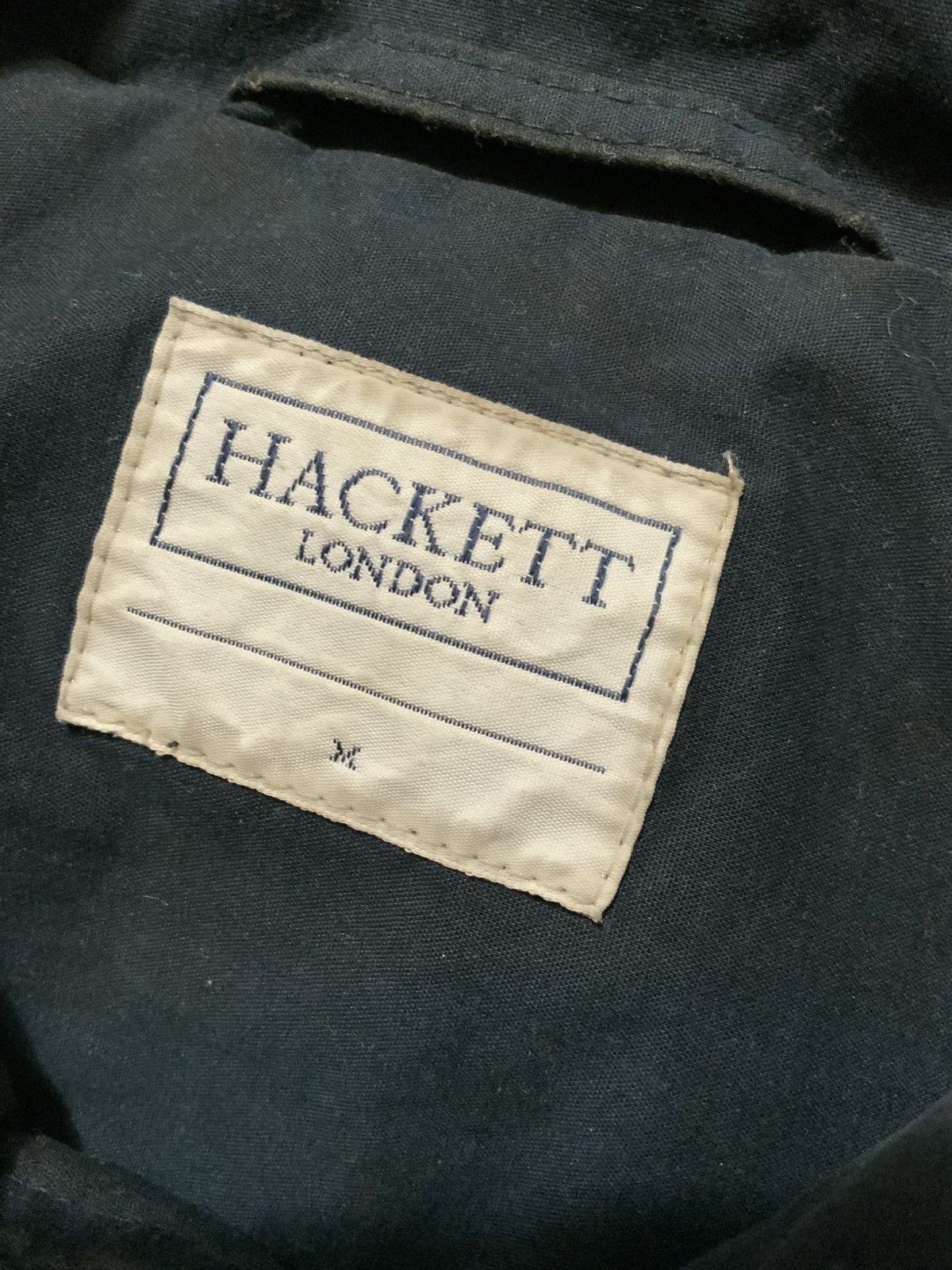 Hackett Hackett London Navy Officers Field Military Button Jacket Size US M / EU 48-50 / 2 - 4 Thumbnail