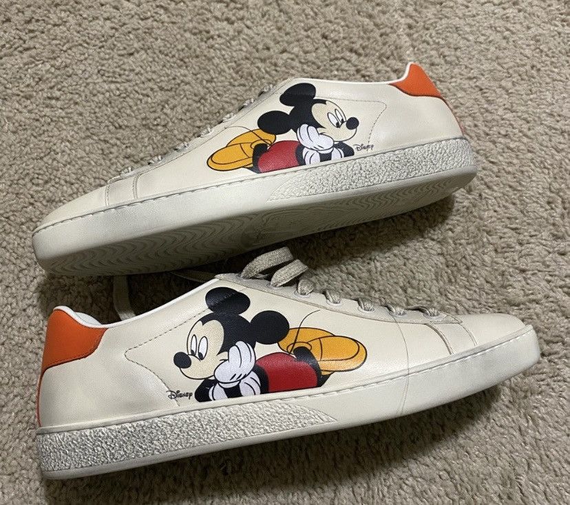 Gucci x Disney Women Mickey Mouse Ace Sneakers