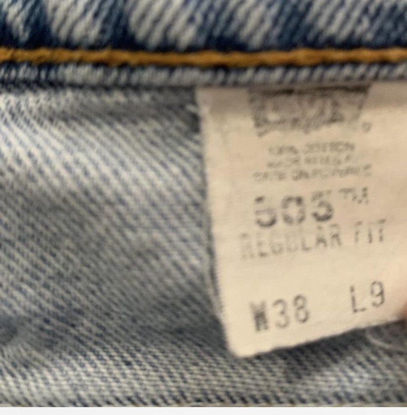 Levi's × Vintage Vintage orange tag Levi's 505 Size US 38 / EU 54 - 2 Thumbnail