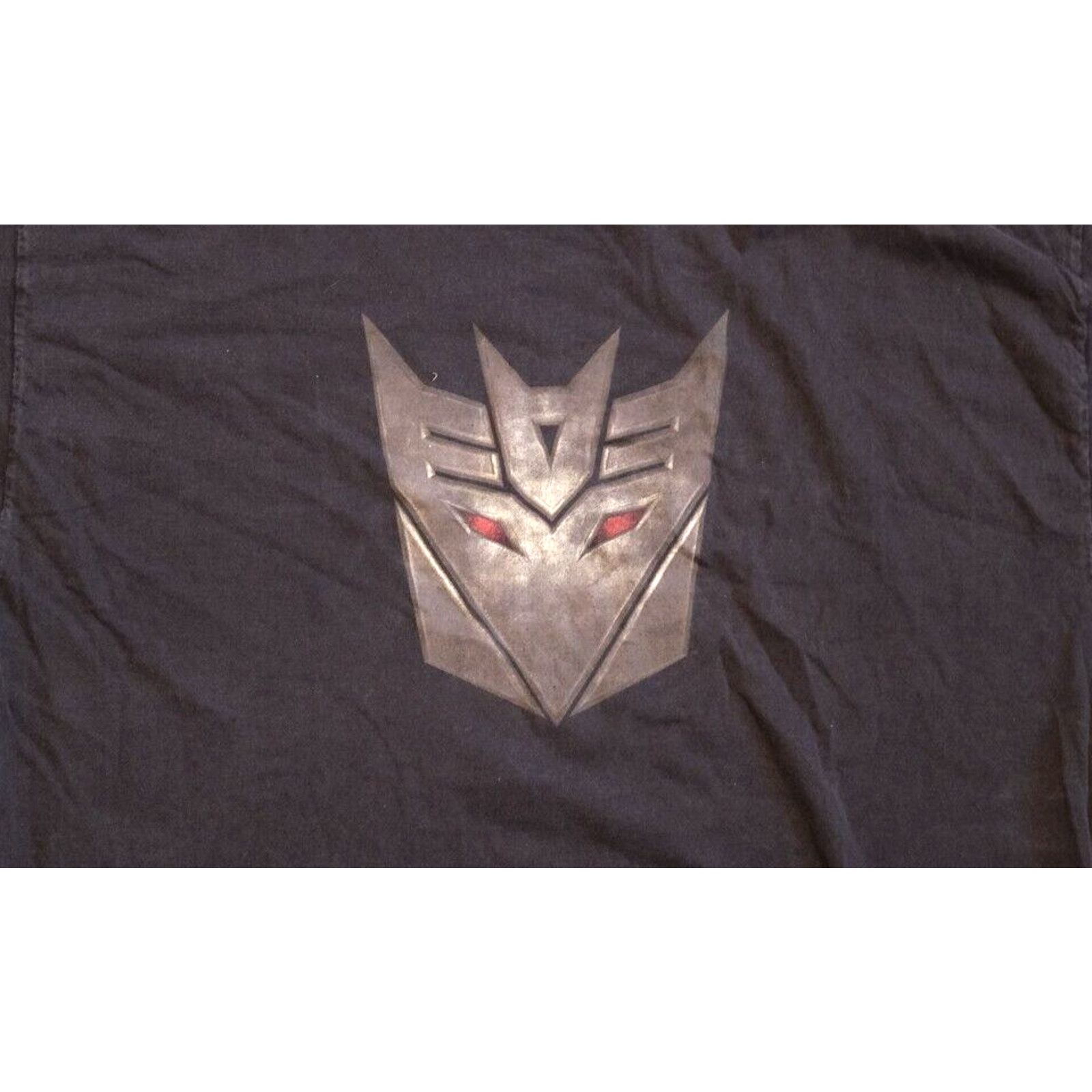 Delta Vintage 2000s Delta Transformers Decepticon Promo 2XL Black Size US XXL / EU 58 / 5 - 1 Thumbnail