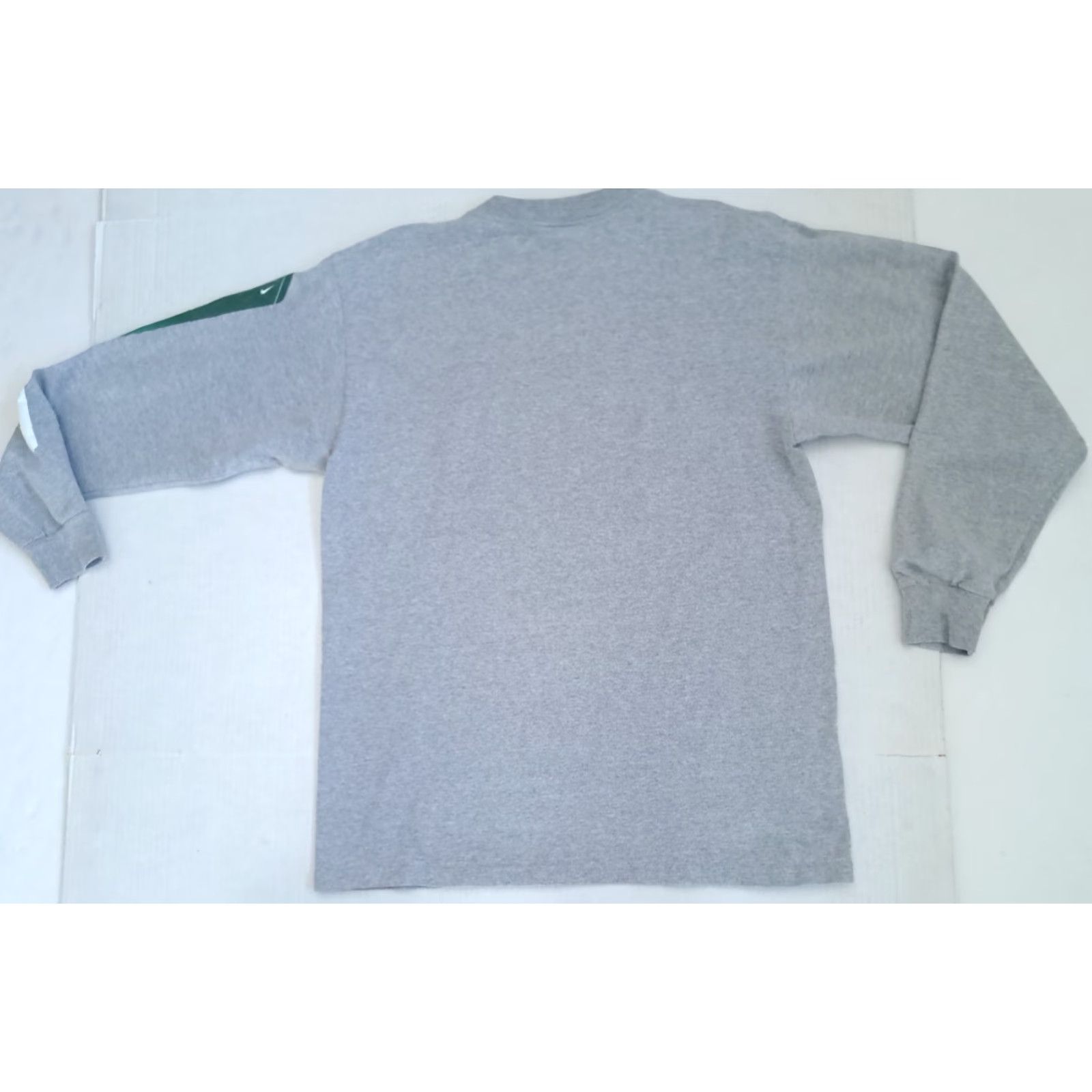 Nike **90s Michigan State U. Printed Nike Gray Crew Neck T-Shirt Med** User: VINTAGE Michigan State U. Printed Nike Gray Crew Neck T-Shirt Med 90s **M** Size US M / EU 48-50 / 2 - 6 Thumbnail