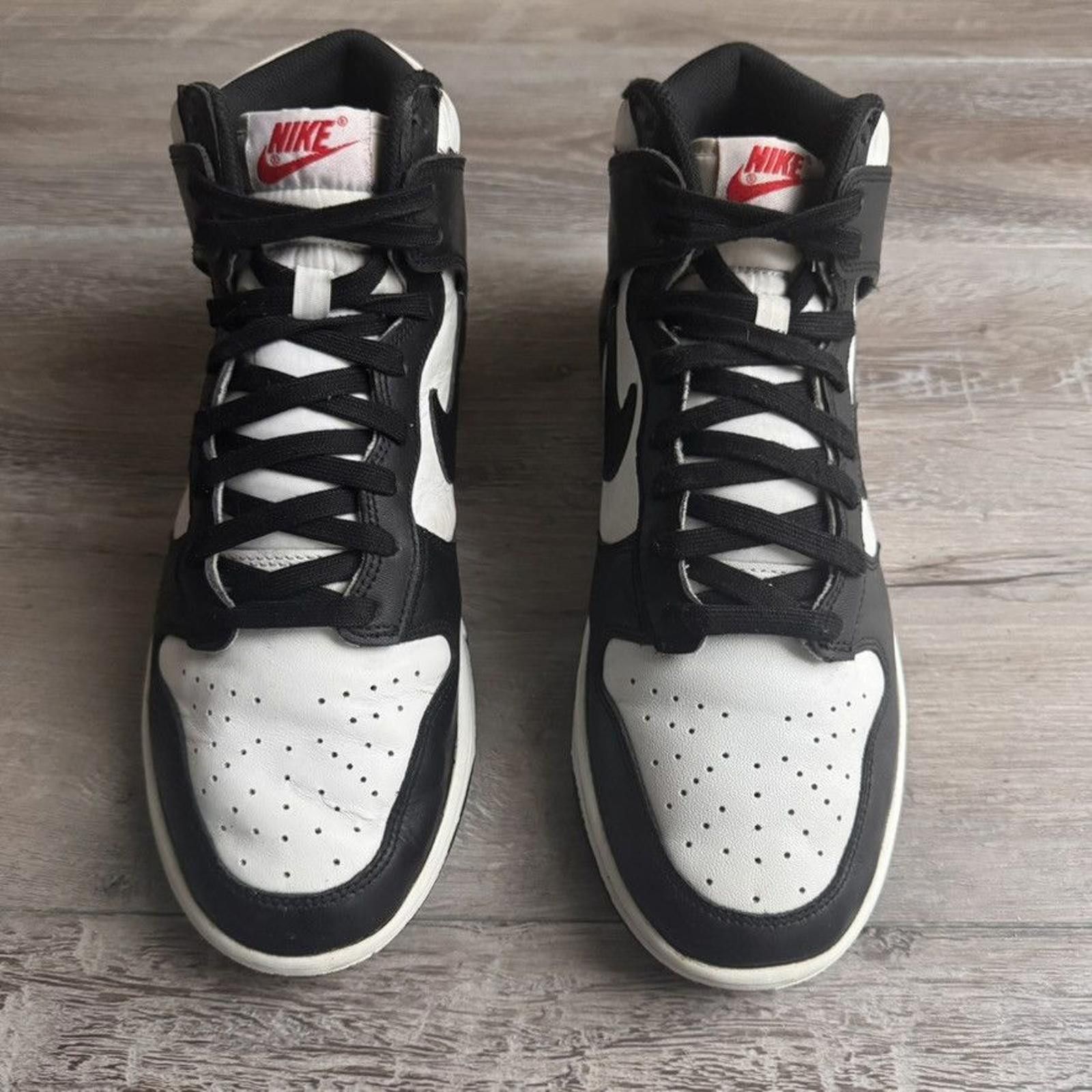 Nike NIKE • Dunk High "Black White" (8.5M) Size US 8.5 / EU 41-42 - 4 Thumbnail