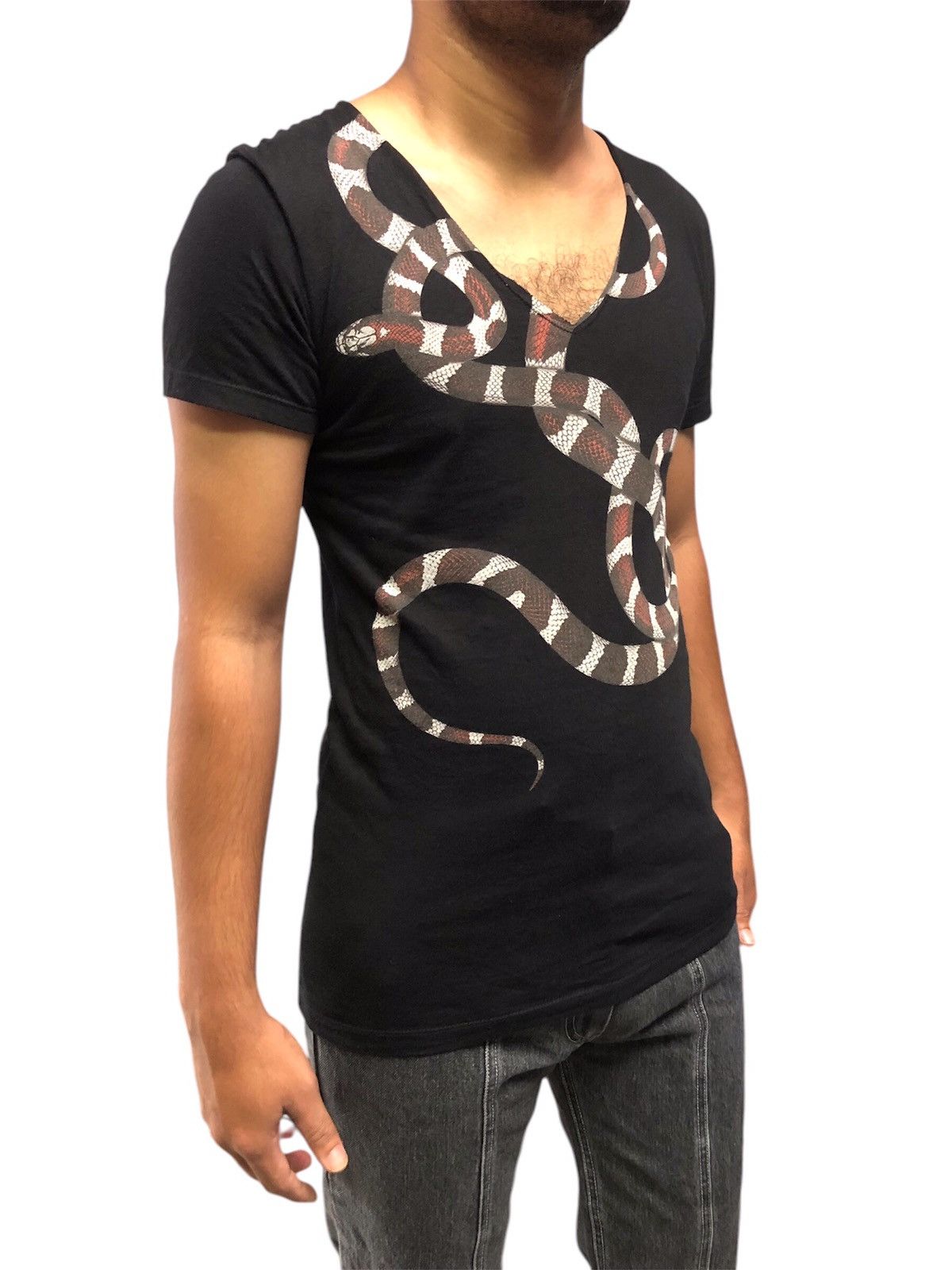 Japanese Brand Civarize Snake Print Logo Tee Size US S / EU 44-46 / 1 - 7 Thumbnail