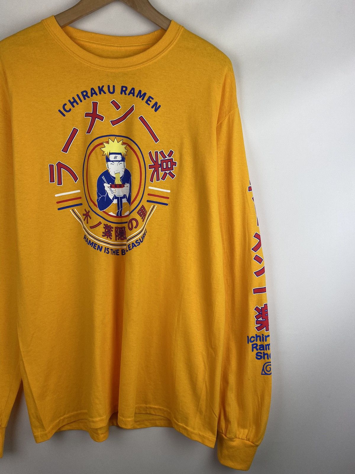 Anime Naruto Shippuden anime men’s long sleeve t shirt size L Size US L / EU 52-54 / 3 - 3 Thumbnail