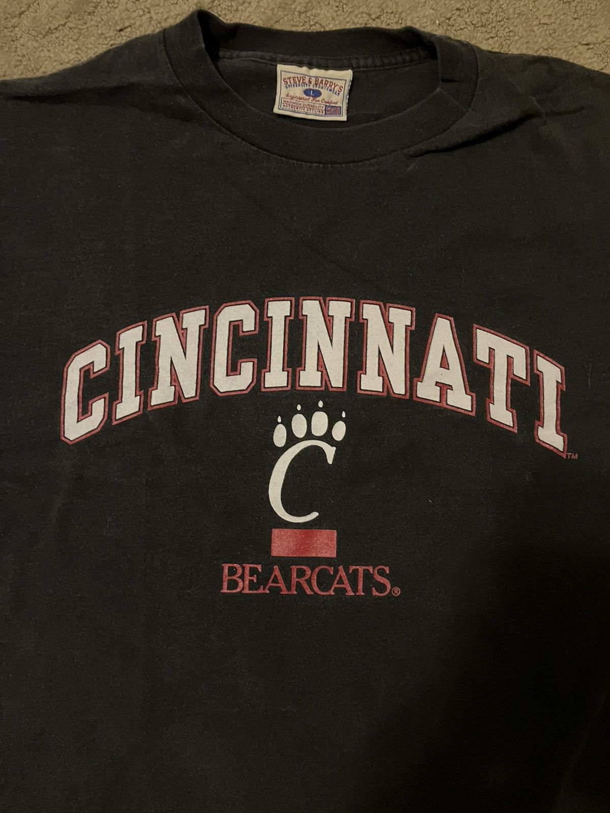 Steve And Barrys × Vintage Cincinnati Long Sleeve Tee Shirt Size US L / EU 52-54 / 3 - 2 Thumbnail