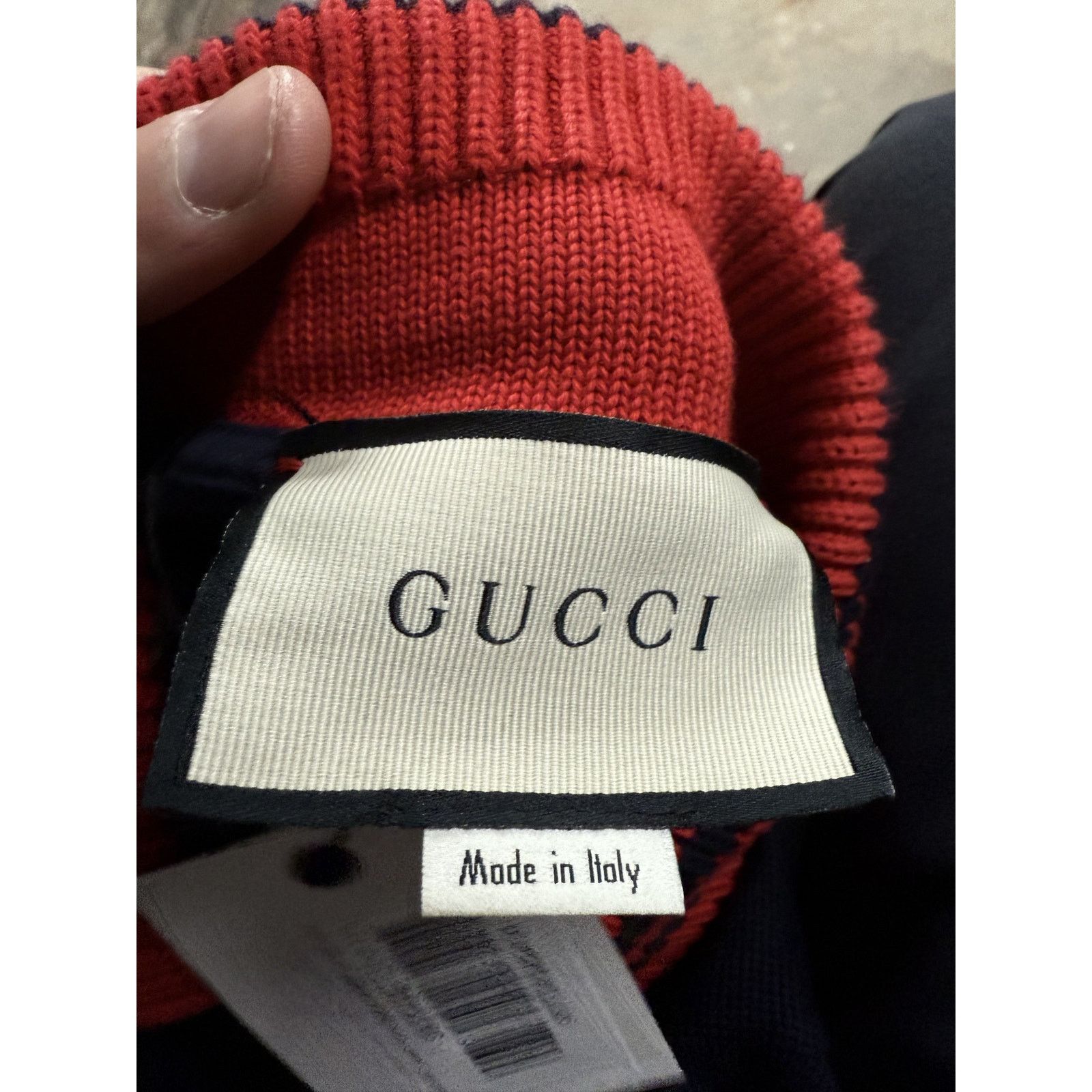 Gucci Gucci All Over Polo Navy Used Small Size US S / EU 44-46 / 1 - 2 Thumbnail