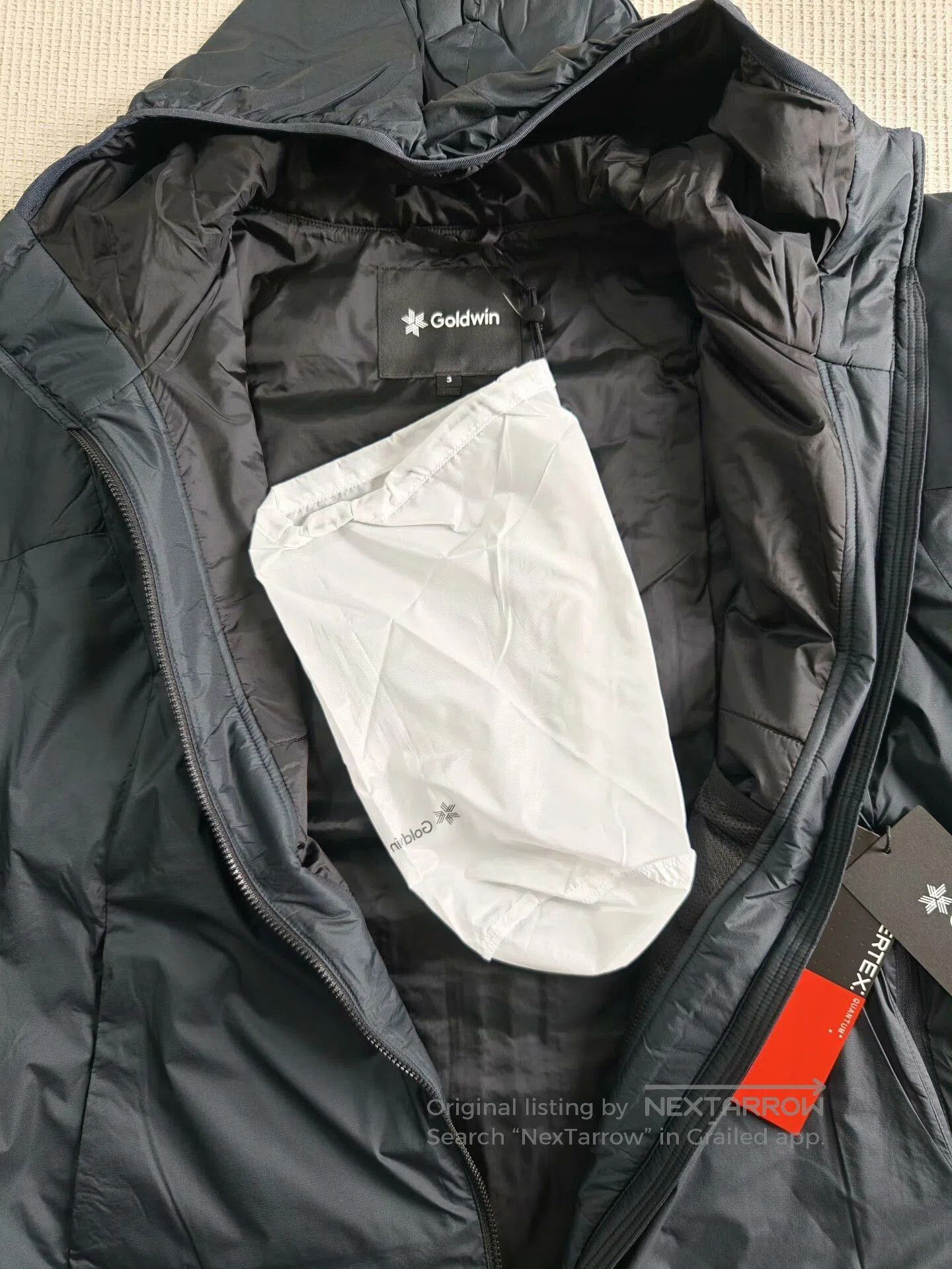 Goldwin Goldwin Pertex Quantum Padded Hooded Jacket. Size US L / EU 52-54 / 3 - 5 Thumbnail