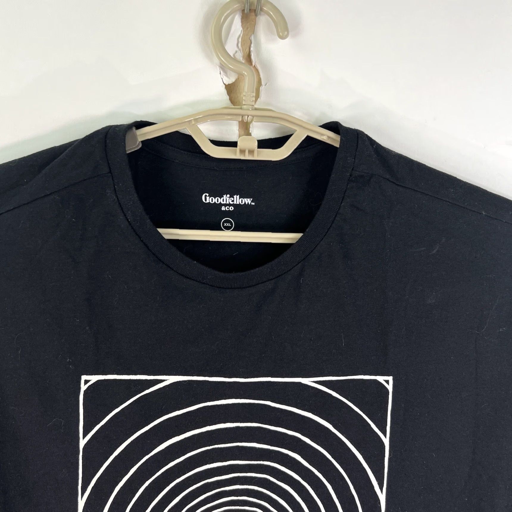 Vintage Goodfellow T-Shirt Womens XXL Black Palm Tree Short Sleeve Rauched Tee Beach Womens Size XXL / US 16-18 / IT 52-54 - 3 Thumbnail