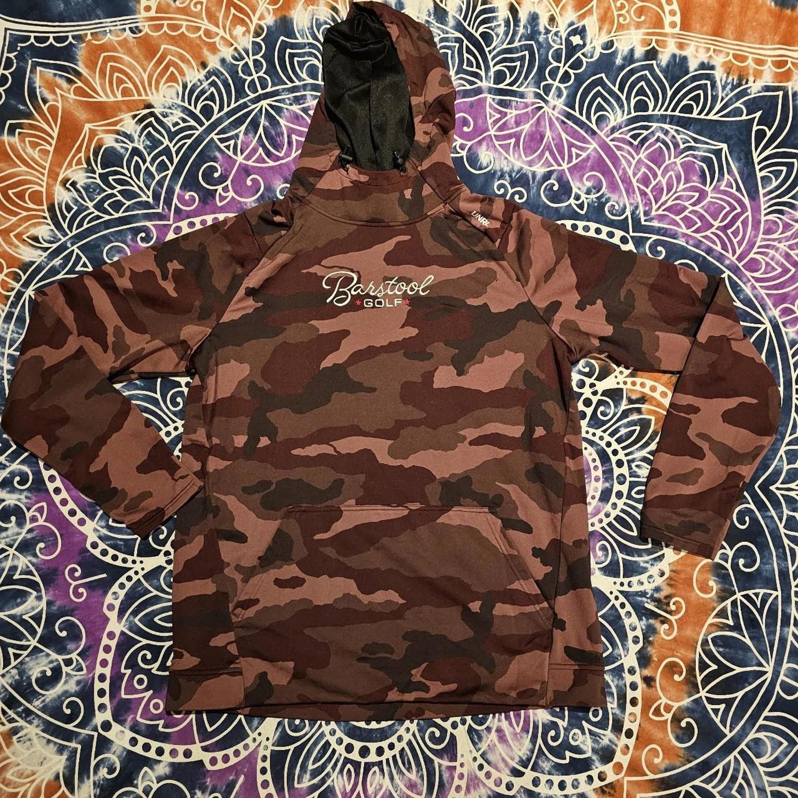 Designer Barstool Sports Golf Men's Burgundy Hoody Size US L / EU 52-54 / 3 - 1 Thumbnail