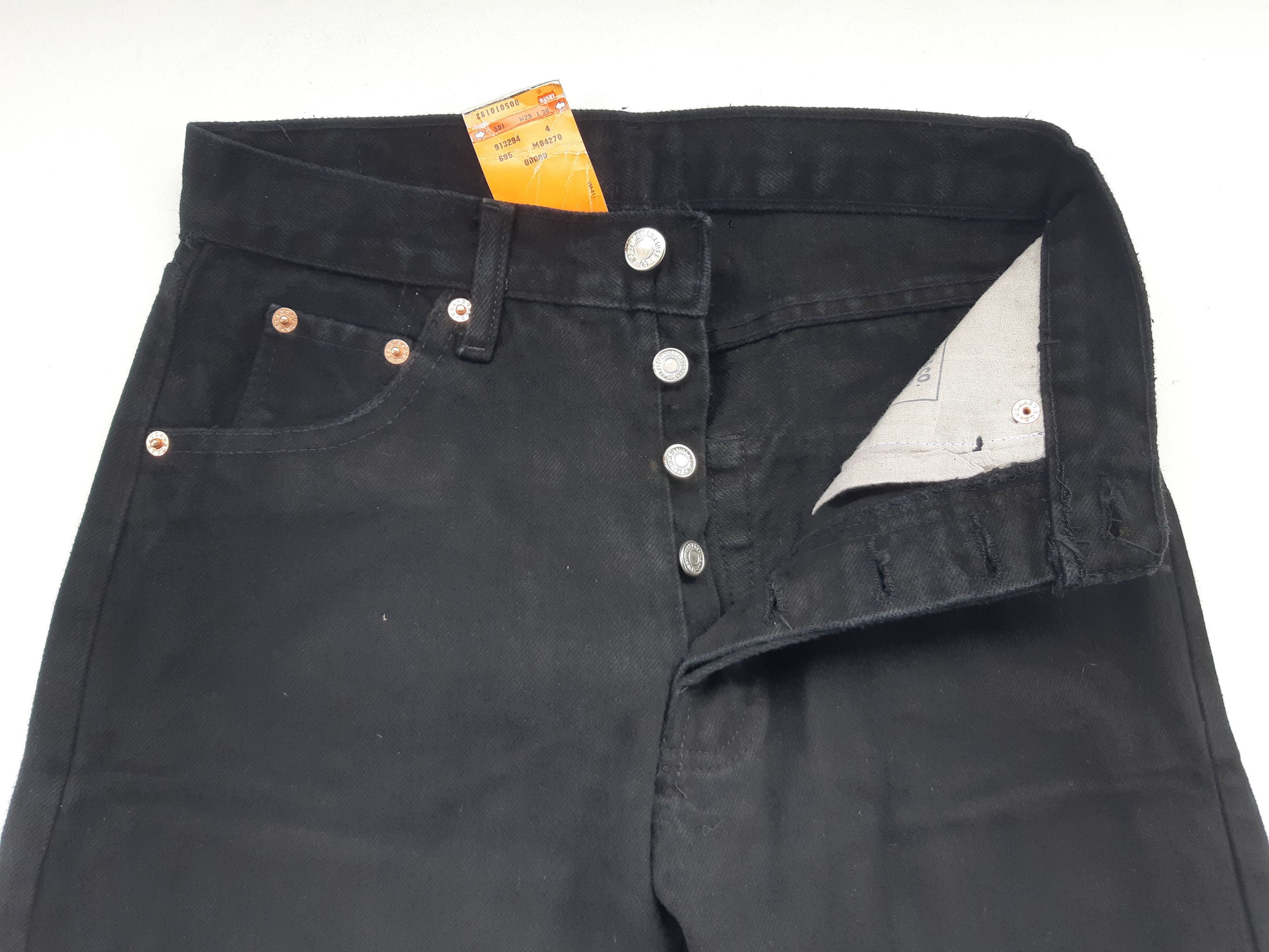 Levi's Vintage 90s LEVIS 501 Original Fit USA size W29/L36 NWT Size 29" - 7 Thumbnail