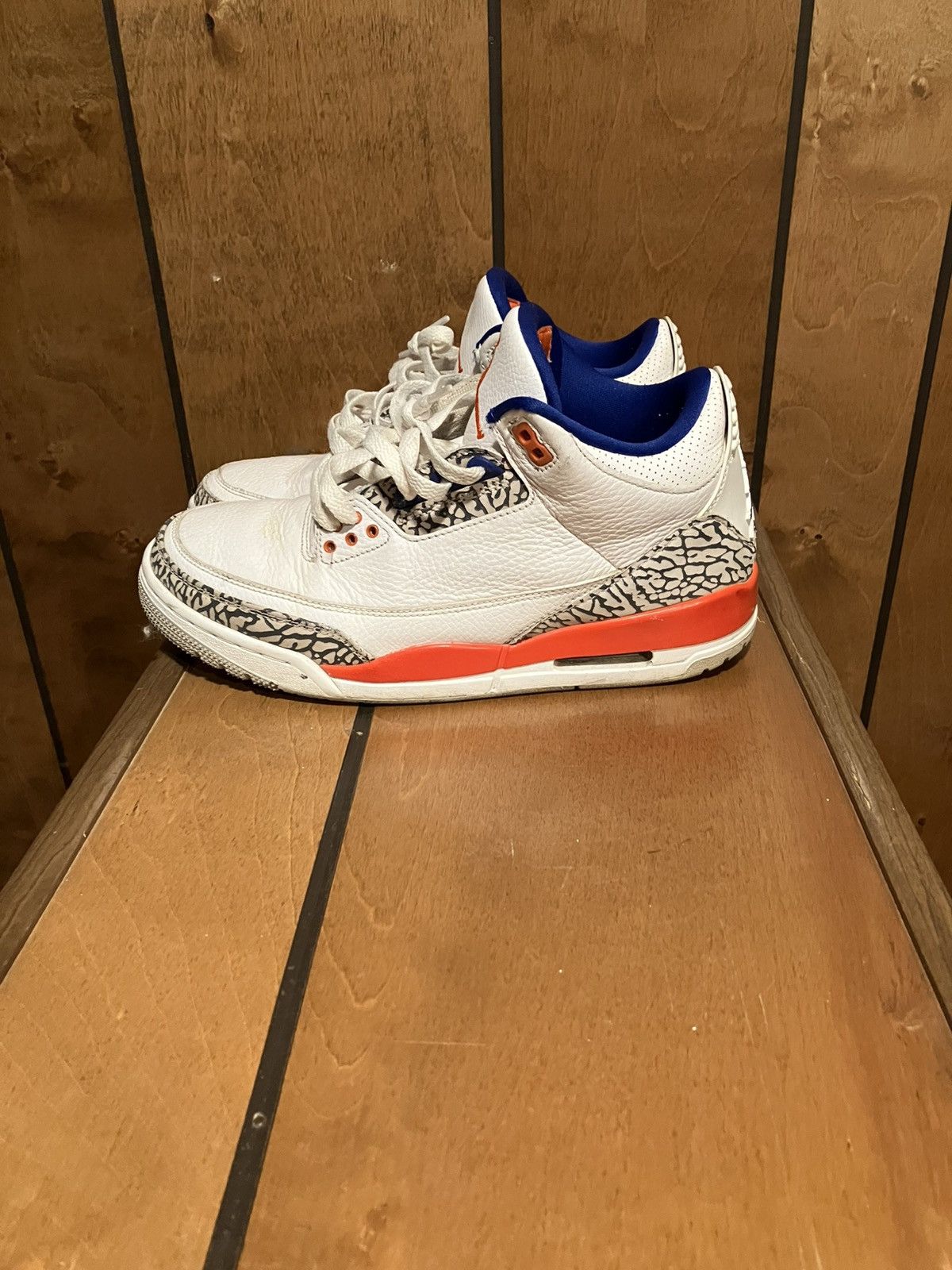 Jordan Brand × Nike Jordan Retro 3 “Knicks” Size US 8 / EU 41 - 1 Thumbnail