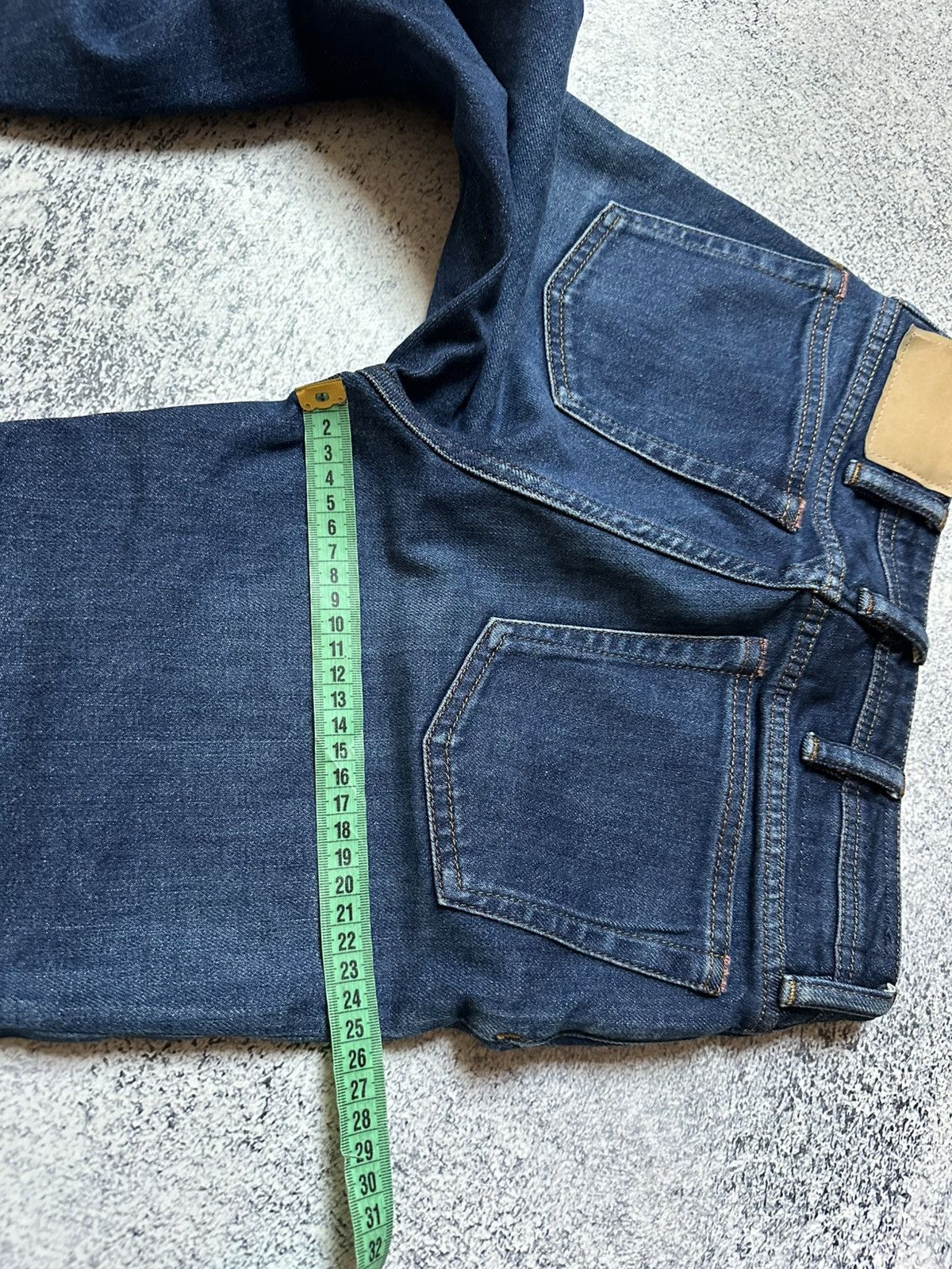 Acne Studios Acne Studios Bla Konst Jeans Dark Blue W25 L32 Slim Fit Size 25" / US 0 / IT 36 - 18 Thumbnail