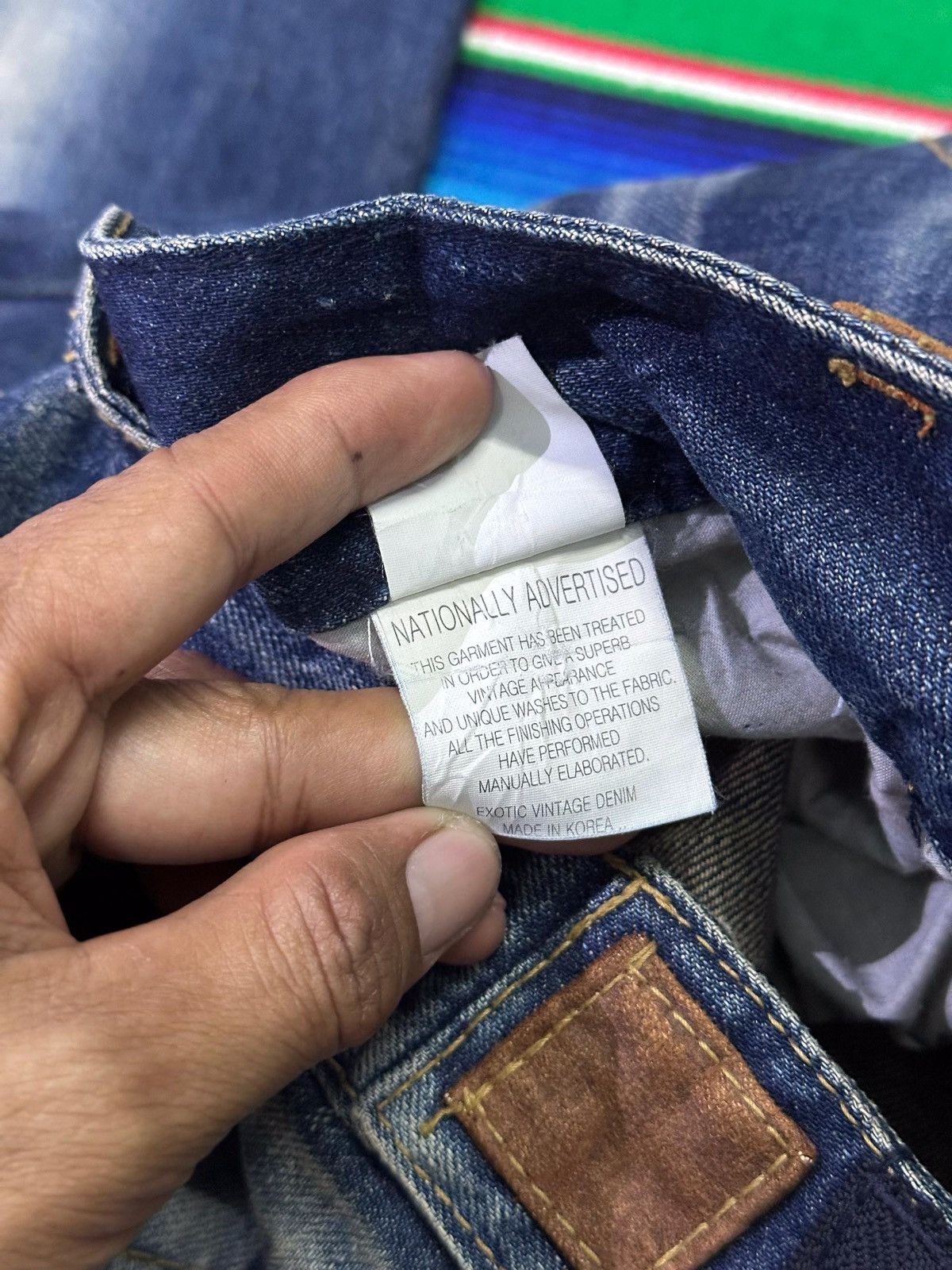 Japanese Brand 💥Lolita Denim💥 Denim Lolita Crazy Design 💥 Size US 34 / EU 50 - 10 Thumbnail