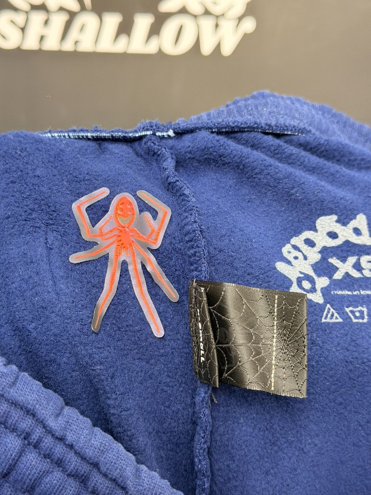 Sp5der SP5DER Navy Beluga Sweatpants XS Size US 28 / EU 44 - 6 Thumbnail
