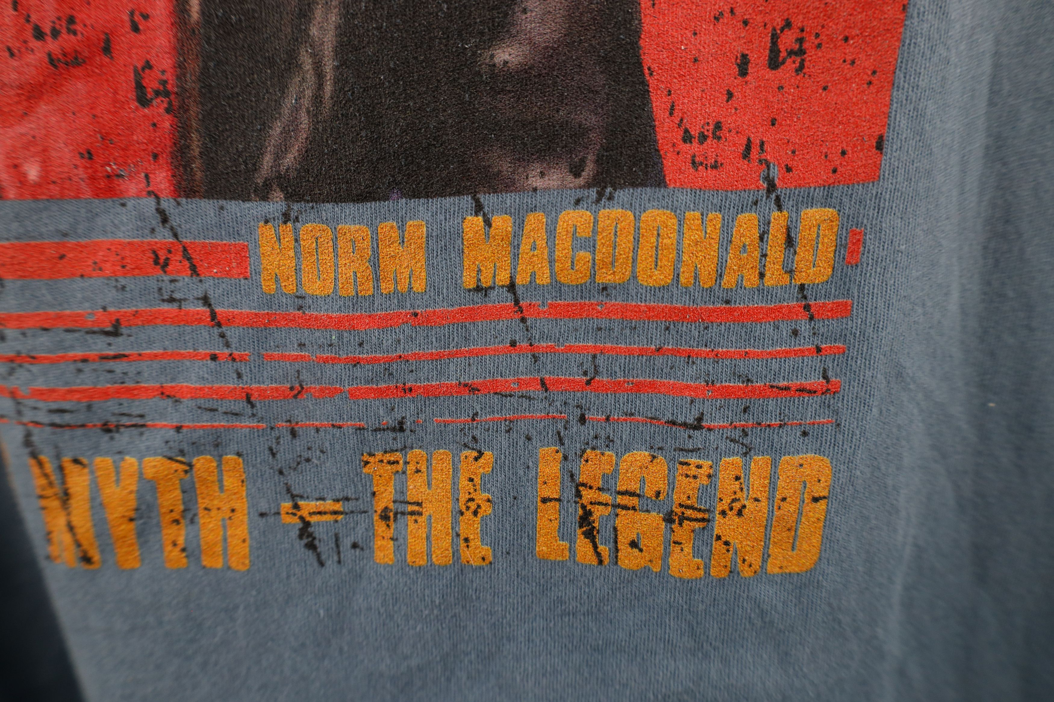 Vintage Vintage Streetwear Norm Macdonald Turd Ferguson T-Shirt Blue Size US XXL / EU 58 / 5 - 5 Thumbnail