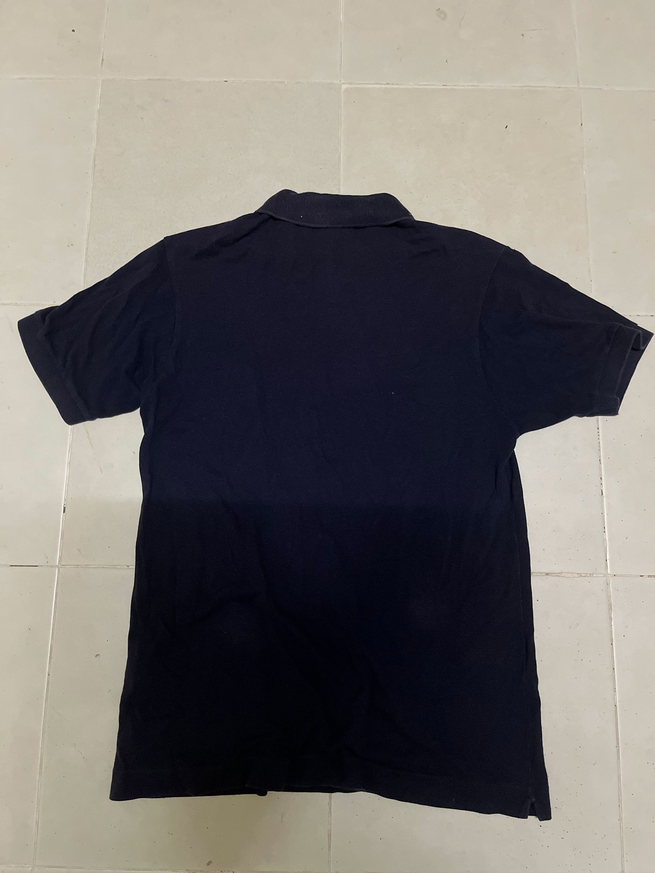Designer × Lacoste Lacoste Blank Pique Tipped Polo Size US L / EU 52-54 / 3 - 3 Thumbnail