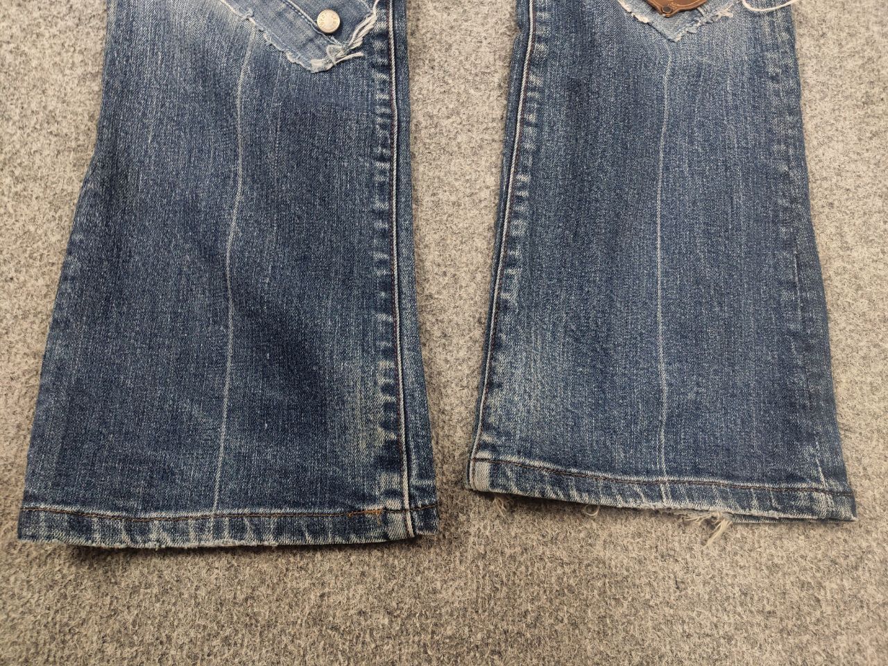 Ecko Unltd. Vintage Ecko unltd Patchwork Denim Japan LGB Y2k Style Jeans Size US 32 / EU 48 - 9 Thumbnail