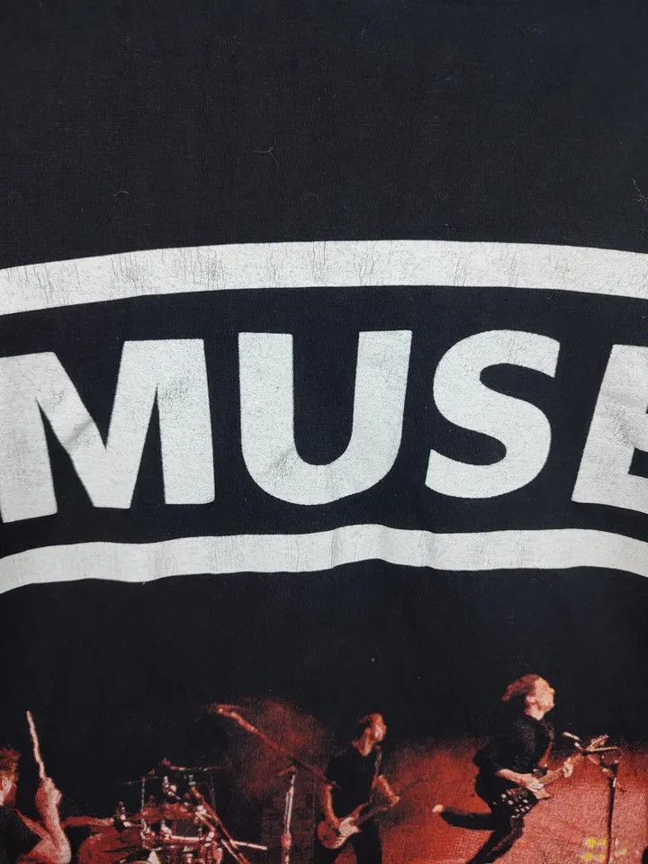 Vintage Rare Vintage Muse Band Origin Of Symmetry Big Logo T Shirt Size US L / EU 52-54 / 3 - 5 Thumbnail