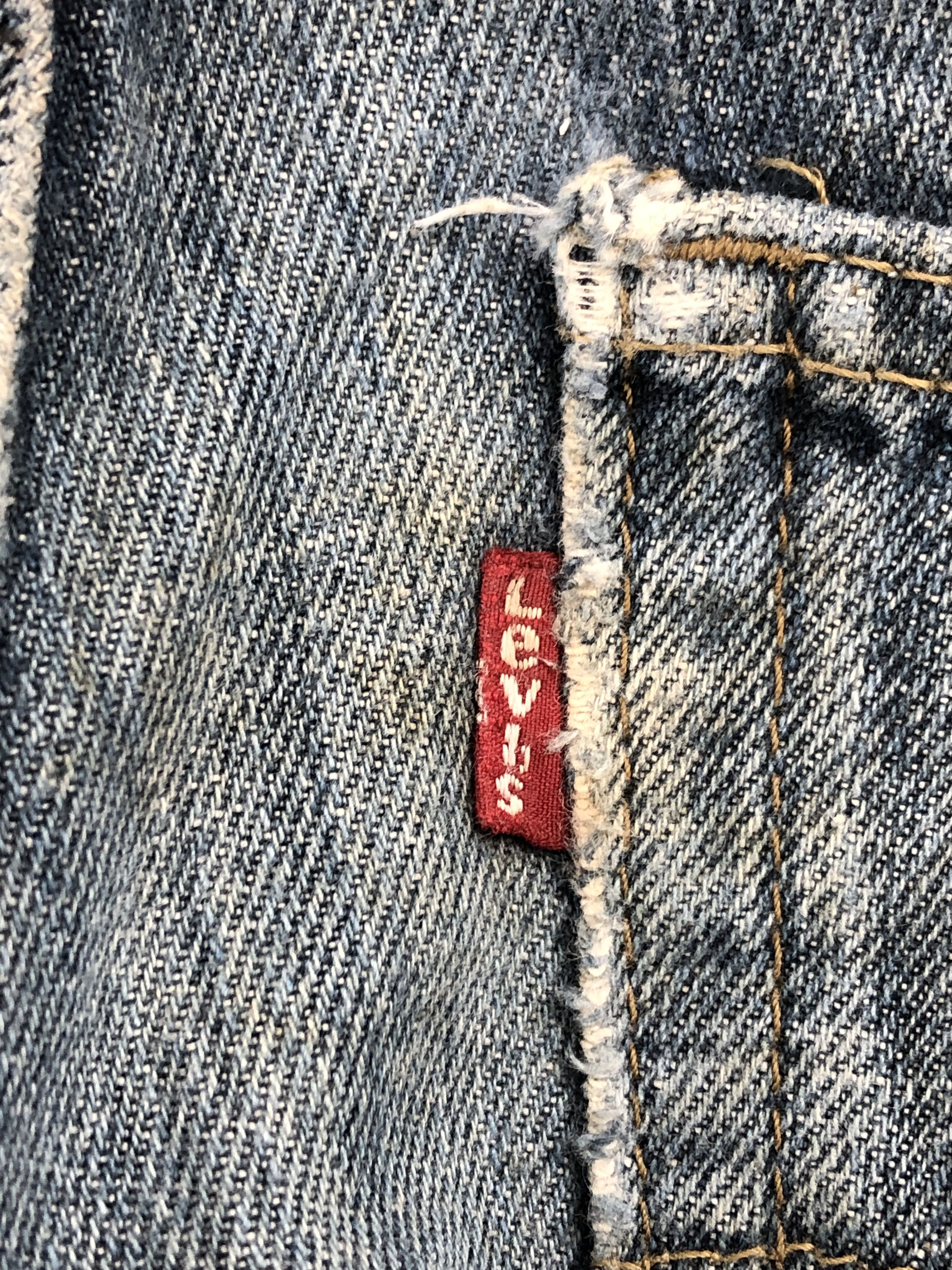 Levi's Vintage Levis 514 Faded Distressed Jeans DP2441 Size US 29 - 6 Thumbnail