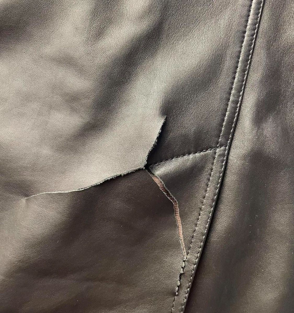 Salvatore Ferragamo 💫🌹SALVATORE FERRAGAMO LEATHER COAT Size US XL / EU 56 / 4 - 7 Thumbnail