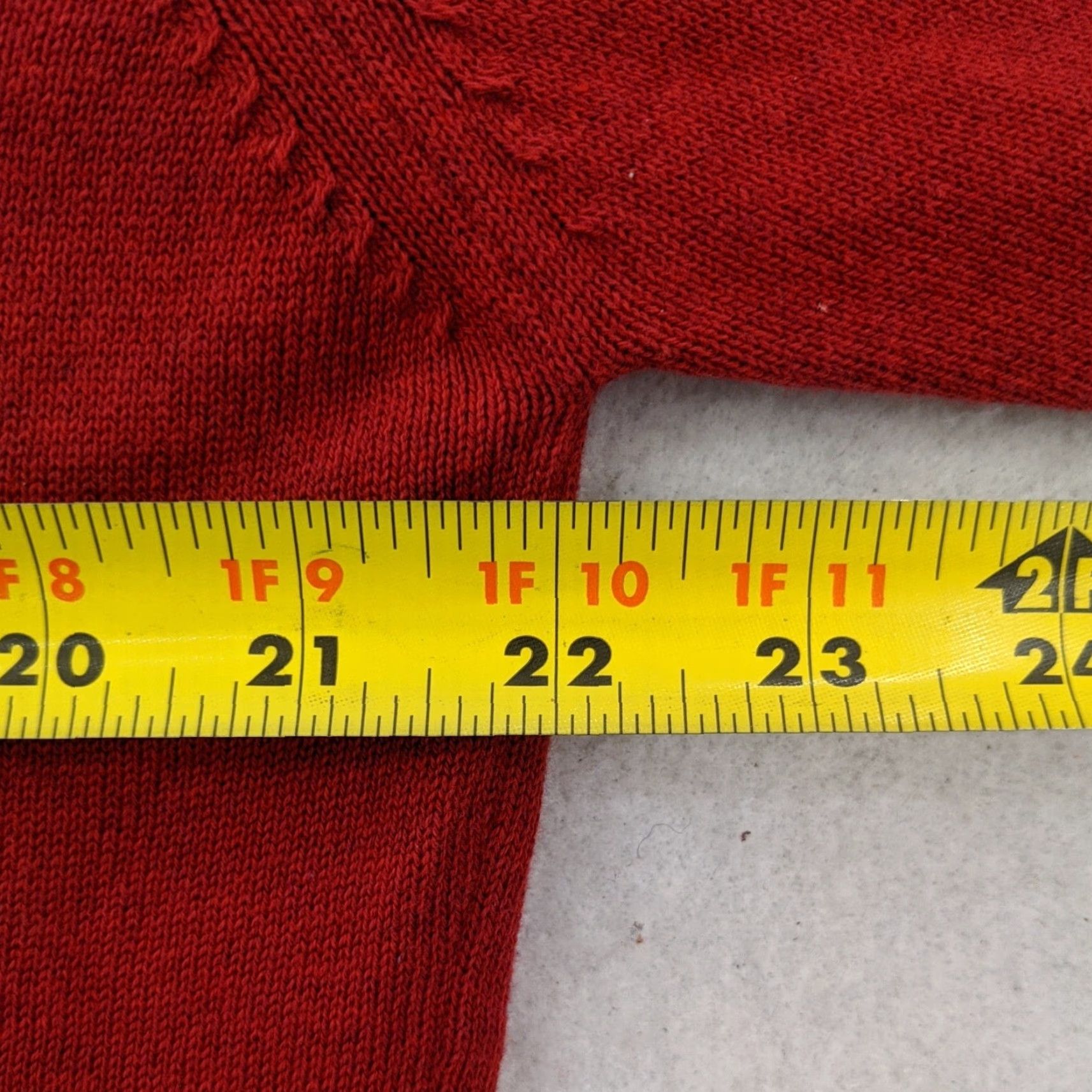 Jos. A. Bank Jos A Bank Signature Collection Sweater Mens Medium Red V-Neck 100% Cotton NWT Size US M / EU 48-50 / 2 - 4 Thumbnail