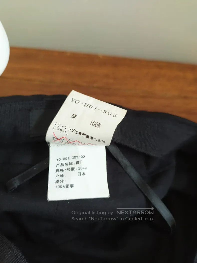 Yohji Yamamoto Yohji Yamamoto hat Size ONE SIZE - 4 Thumbnail