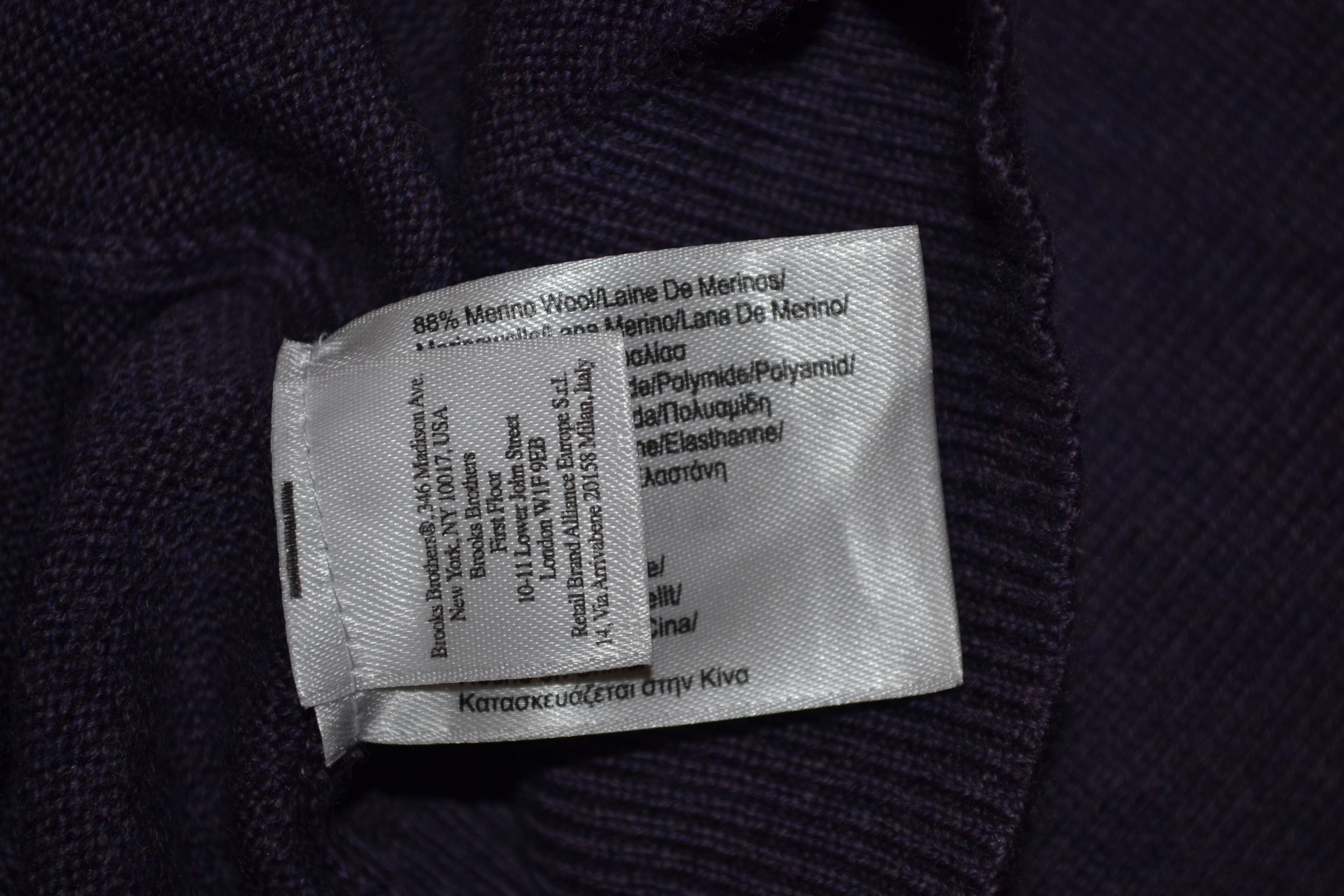 Brooks Brothers Brooks Brothers Merino Wool Sweater Men’s XL Size US XL / EU 56 / 4 - 9 Thumbnail