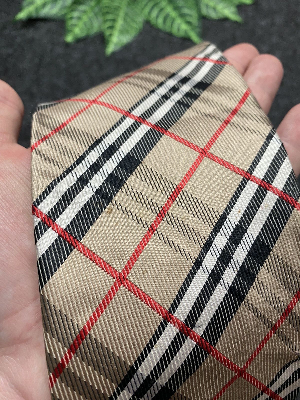 Vintage VINTAGE DER MANN TIE Burburry style Size ONE SIZE - 6 Thumbnail