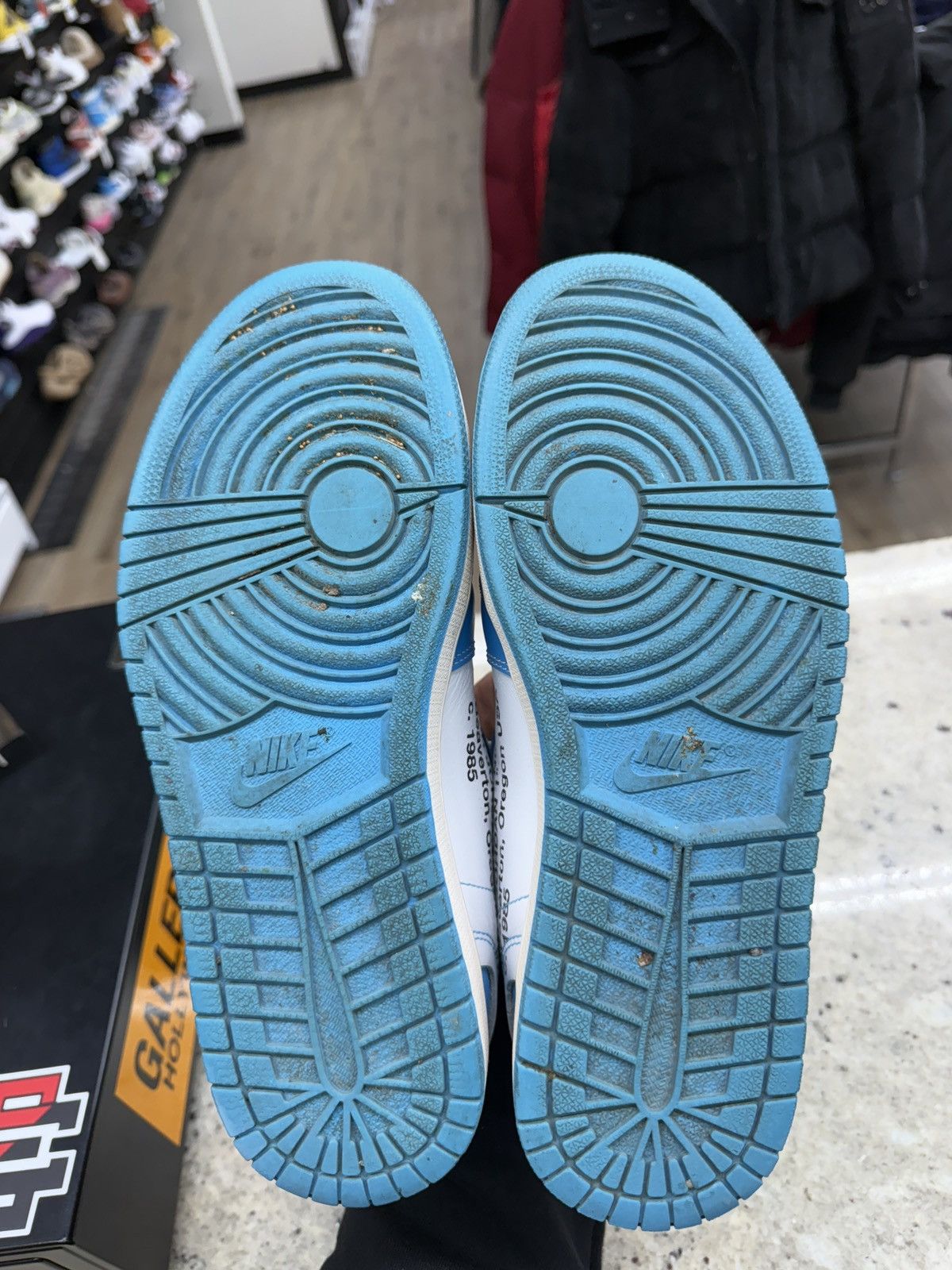 Off-White Off White Nike UNC 1s Size US 10 / EU 43 - 5 Thumbnail