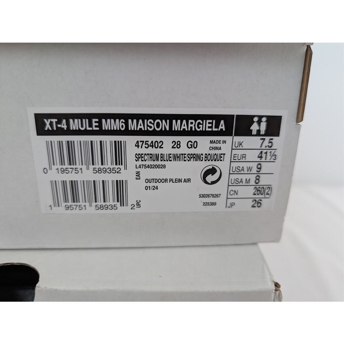 Maison Margiela × Salomon o1rshd1 XT-4 Mules Shoes Sneakers in Multicolor Size US 8 / EU 41 - 22 Thumbnail
