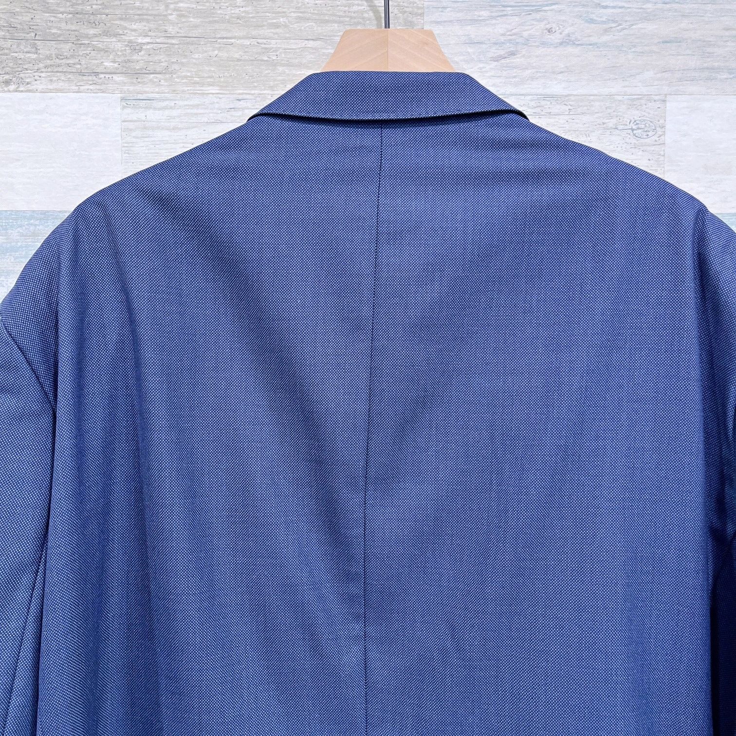 Other Hardy Minnis Savile Row Birdseye Sport Coat Blue 59R Size 54R - 6 Thumbnail