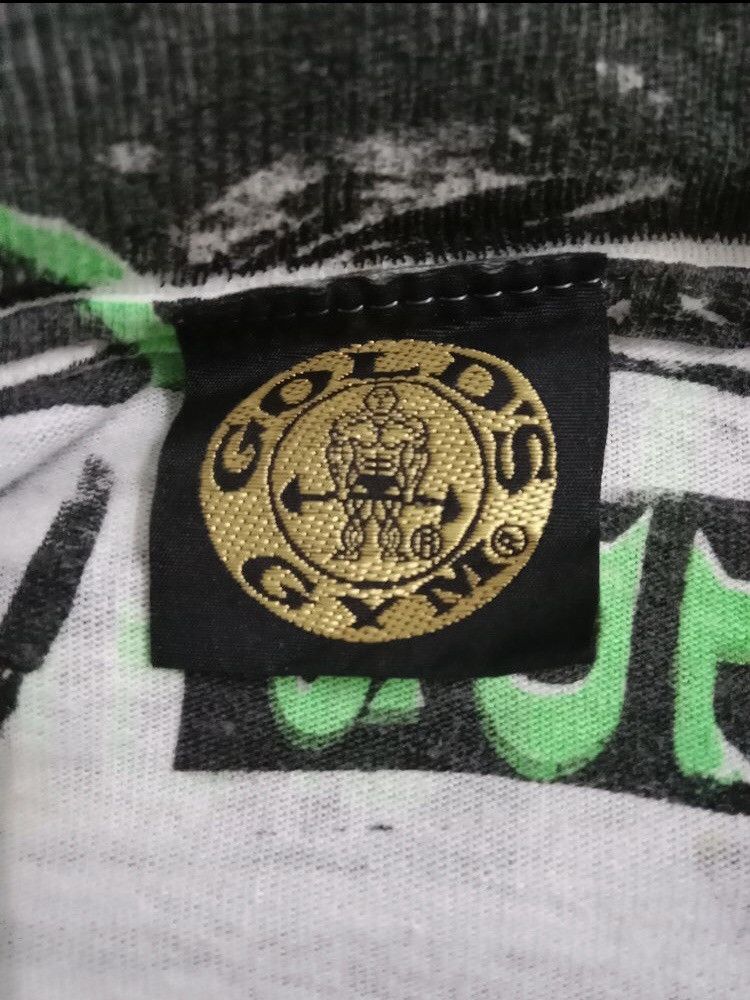 Vintage VINTAGE 90’s GOLD GYM ALL OVERPRINT SHIRT Size US L / EU 52-54 / 3 - 4 Thumbnail