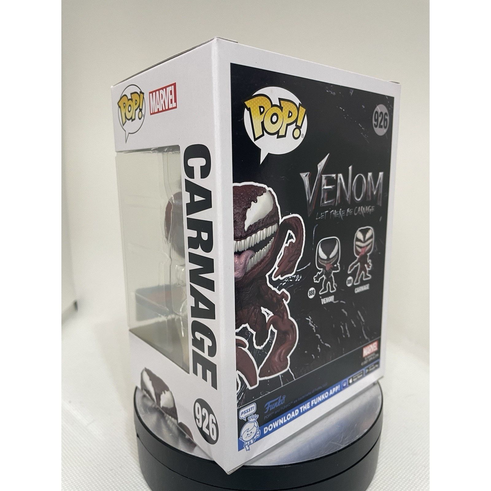 Marvel Comics Funko Pop! Carnage - #926 Fall Convention - Mint Size ONE SIZE - 4 Thumbnail