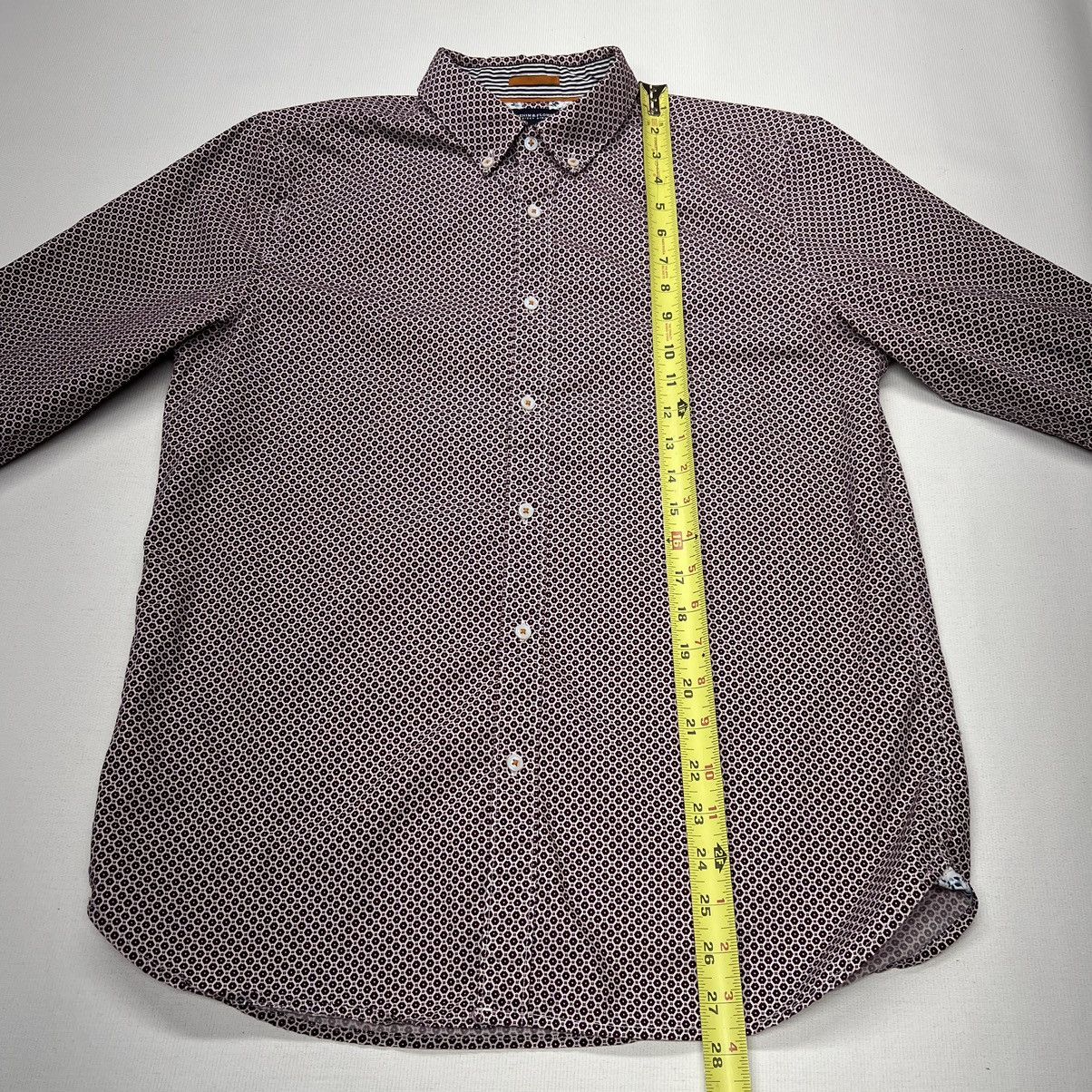 Other Denim And Flower Button Down Shirt Red Floral Flower Print Size US M / EU 48-50 / 2 - 17 Thumbnail