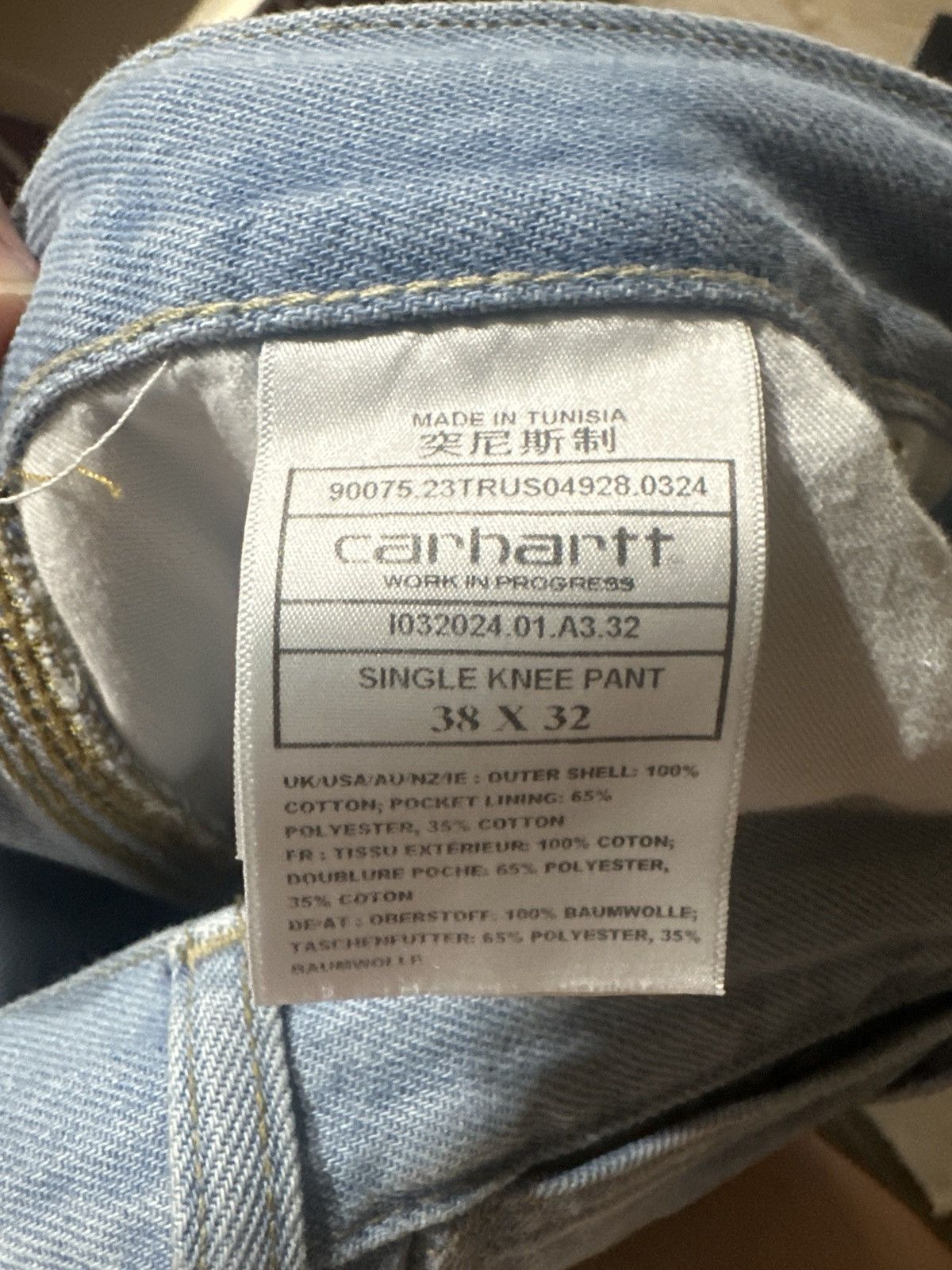 Carhartt Carhartt WIP Denim Size US 38 / EU 54 - 2 Thumbnail