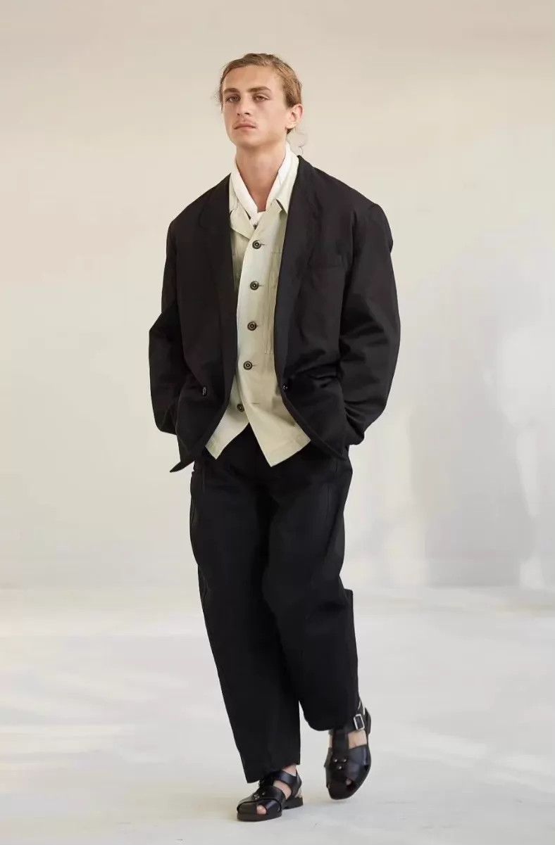 Lemaire Lemaire Cream Boxy Multi-Pocket Utility Shirt Jacket Size US S / EU 44-46 / 1 - 8 Thumbnail