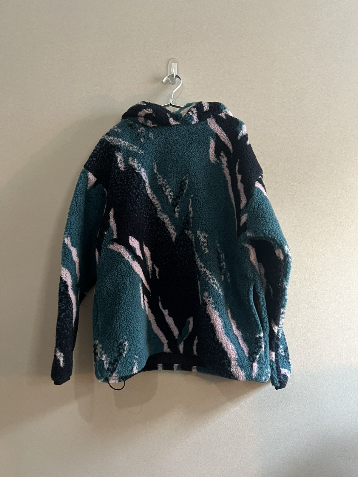 Aries Aries Oversized Jacquard Fleece Hoodie UNISEX Size US XS / EU 42 / 0 - 4 Thumbnail