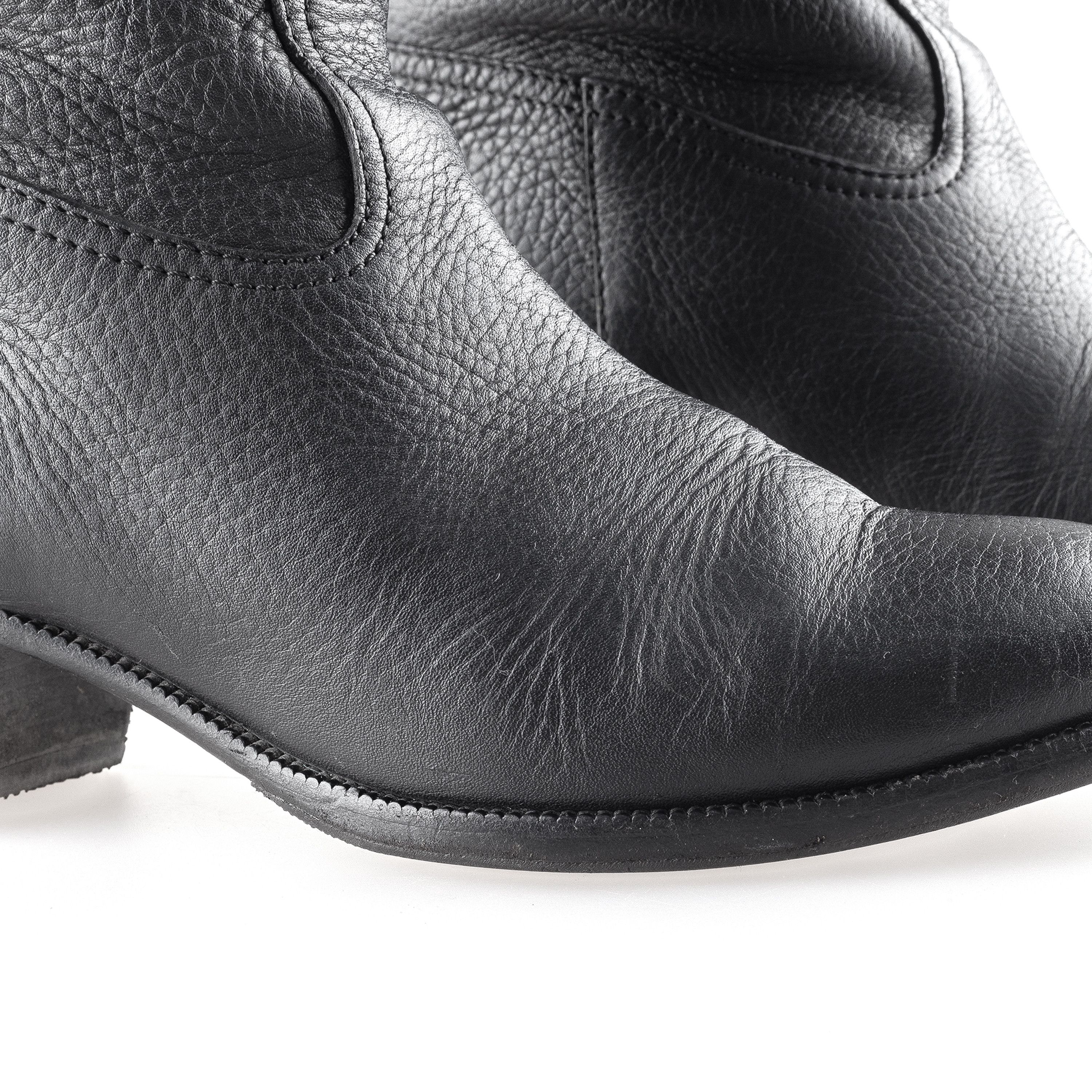 Gucci Vintage Gucci Black Leather Boots (38,5 EU) Size US 7.5 / IT 37.5 - 9 Thumbnail
