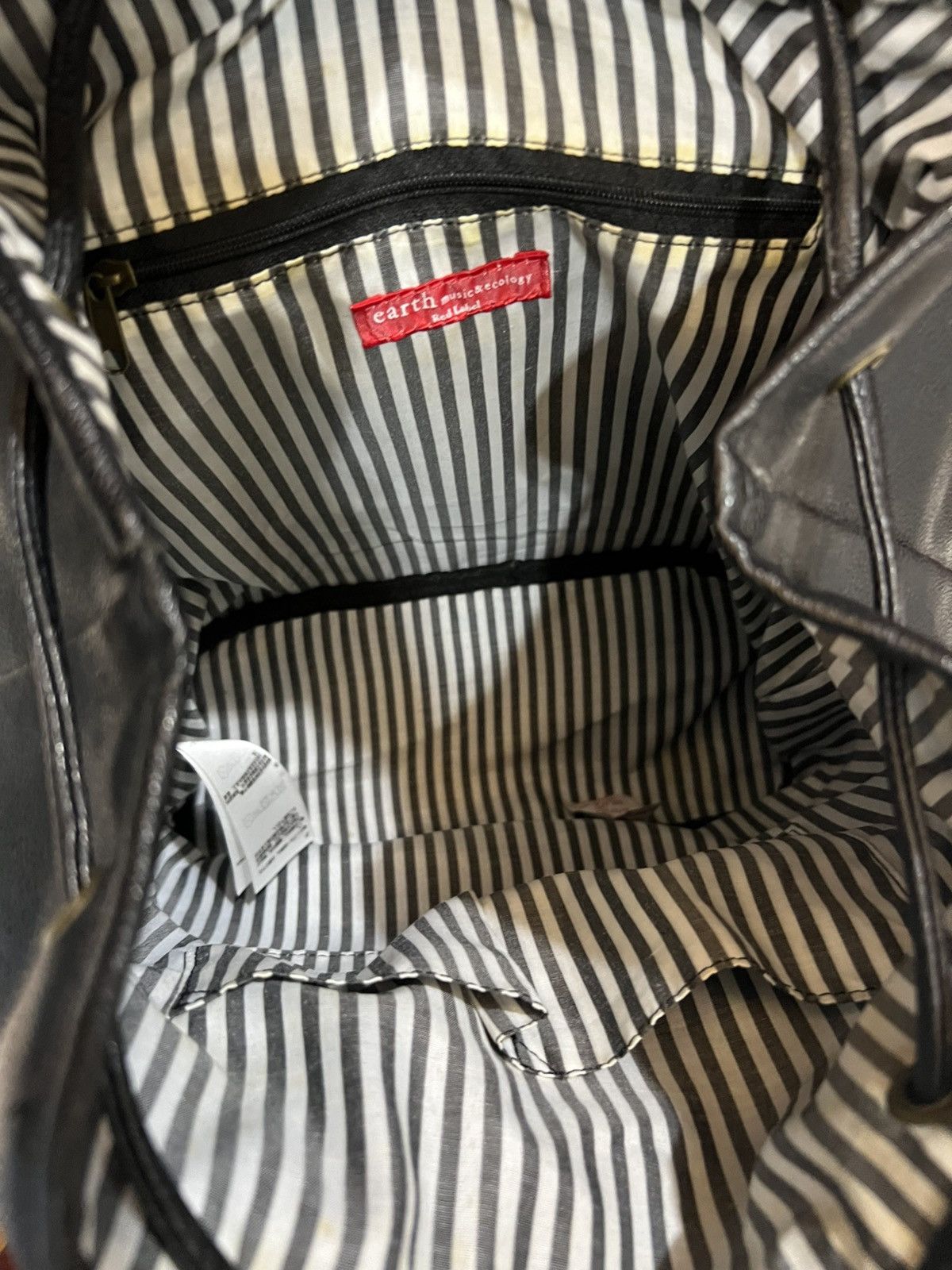 Yohji Yamamoto Earth Japanese Brand Leather Backpack Size ONE SIZE - 5 Thumbnail