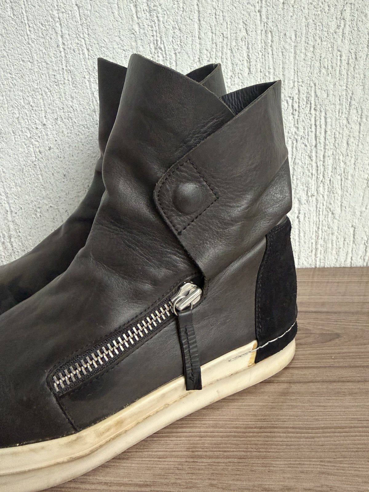 Cinzia Araia ☄️🔥double zip foldable like rick owens, kmrii, Size US 7 / EU 40 - 9 Thumbnail