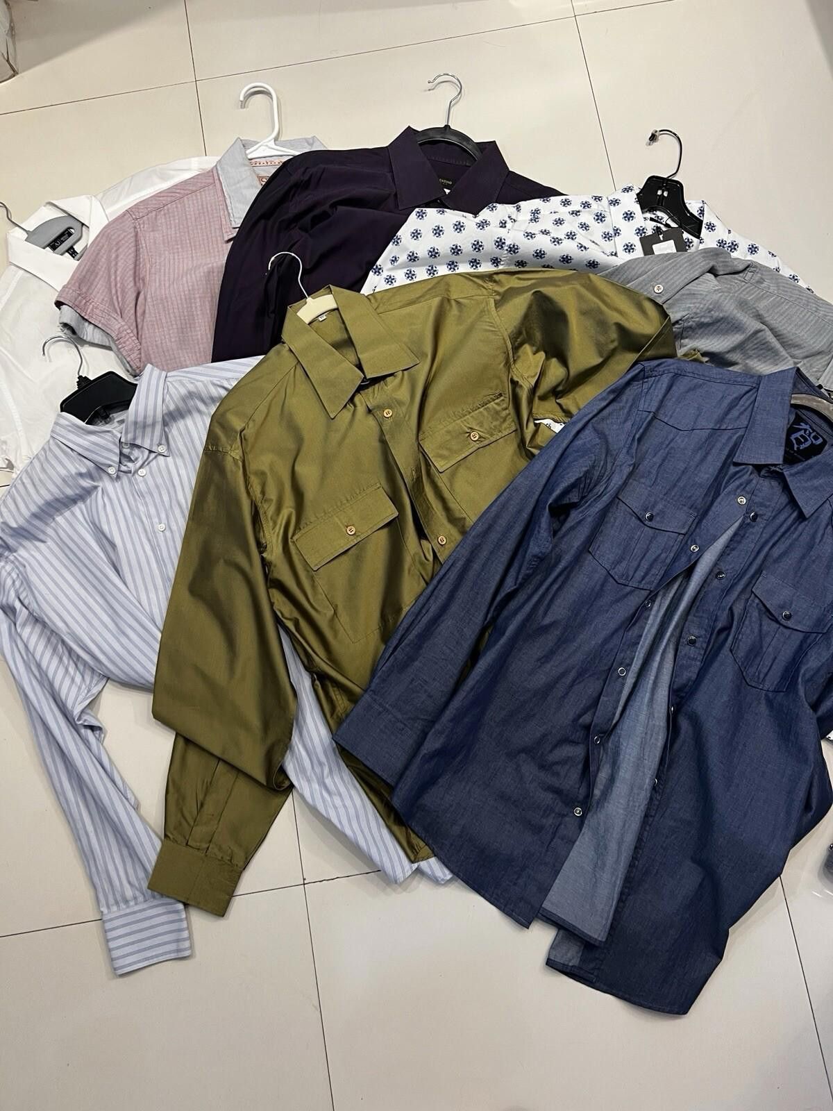 8 Shirt Bundle*Armani Ted Baker Jared Lang Valentino L