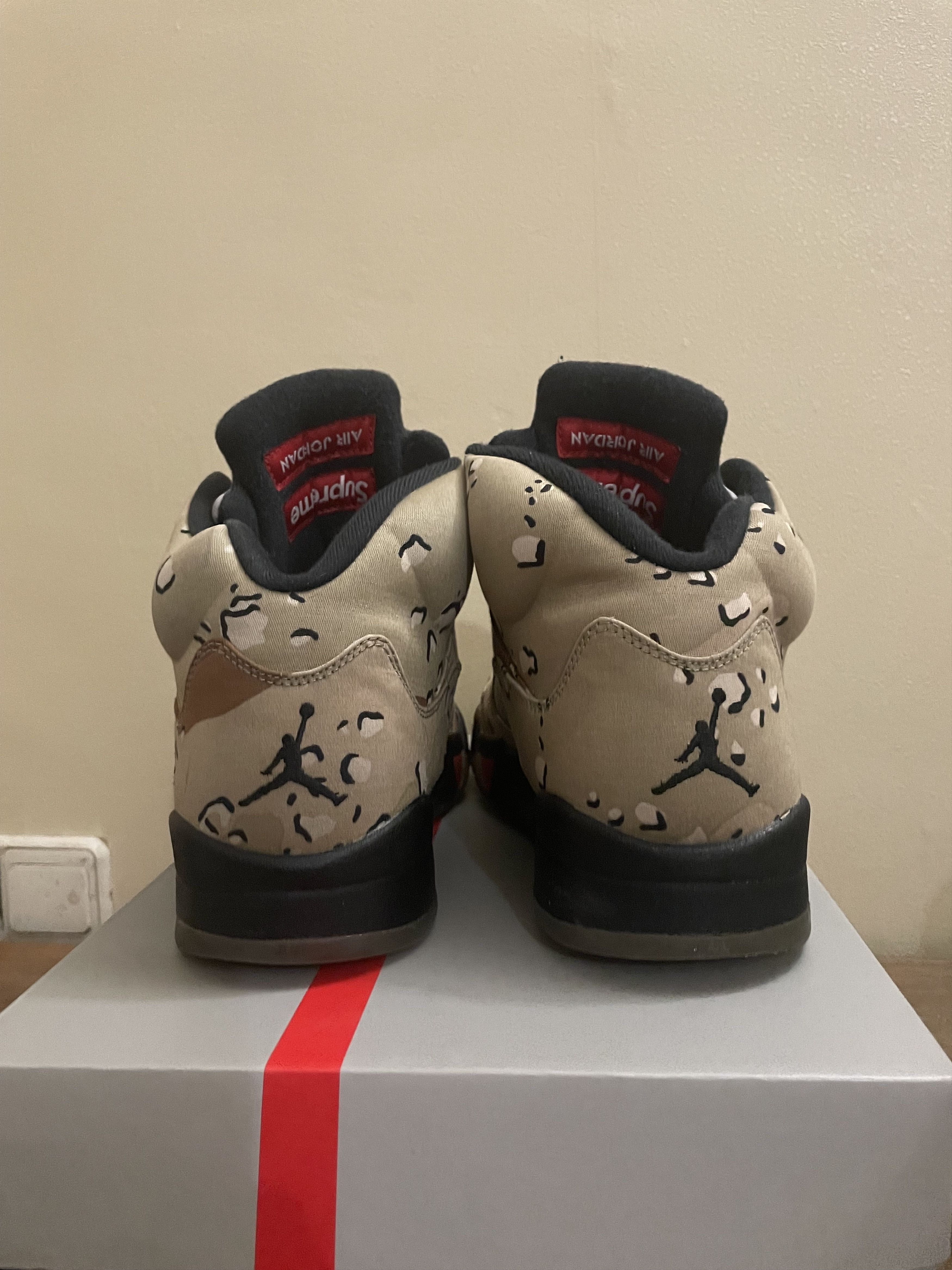 Jordan Brand × Supreme Supreme Jordan 5 Camo Size US 10 / EU 43 - 5 Thumbnail
