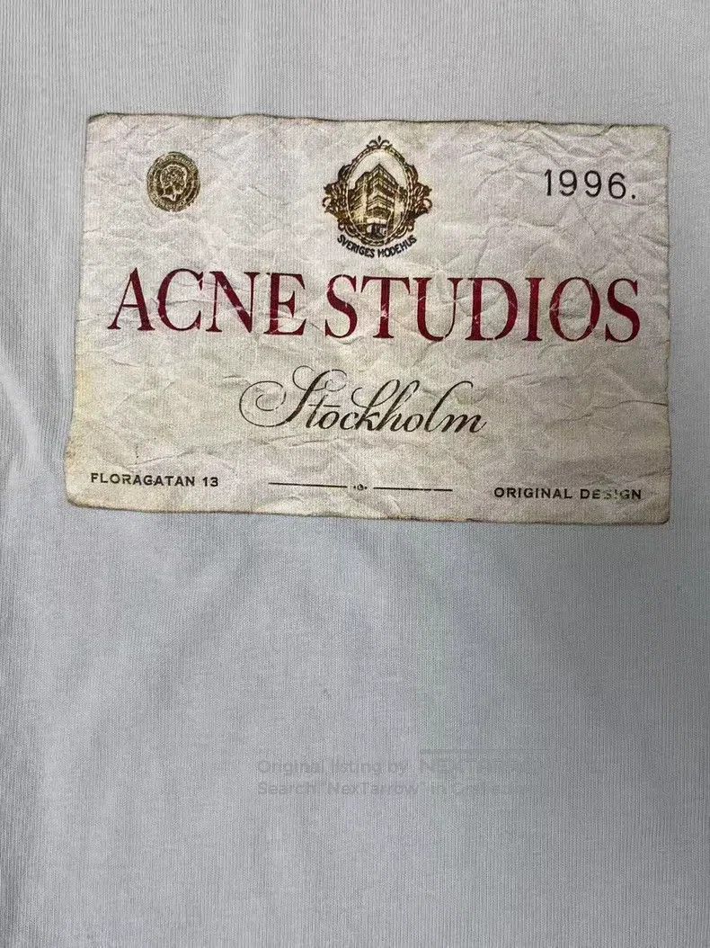 Acne Studios Acne Studios Letter faux two-piece long-sleeve Size US S / EU 44-46 / 1 - 3 Thumbnail