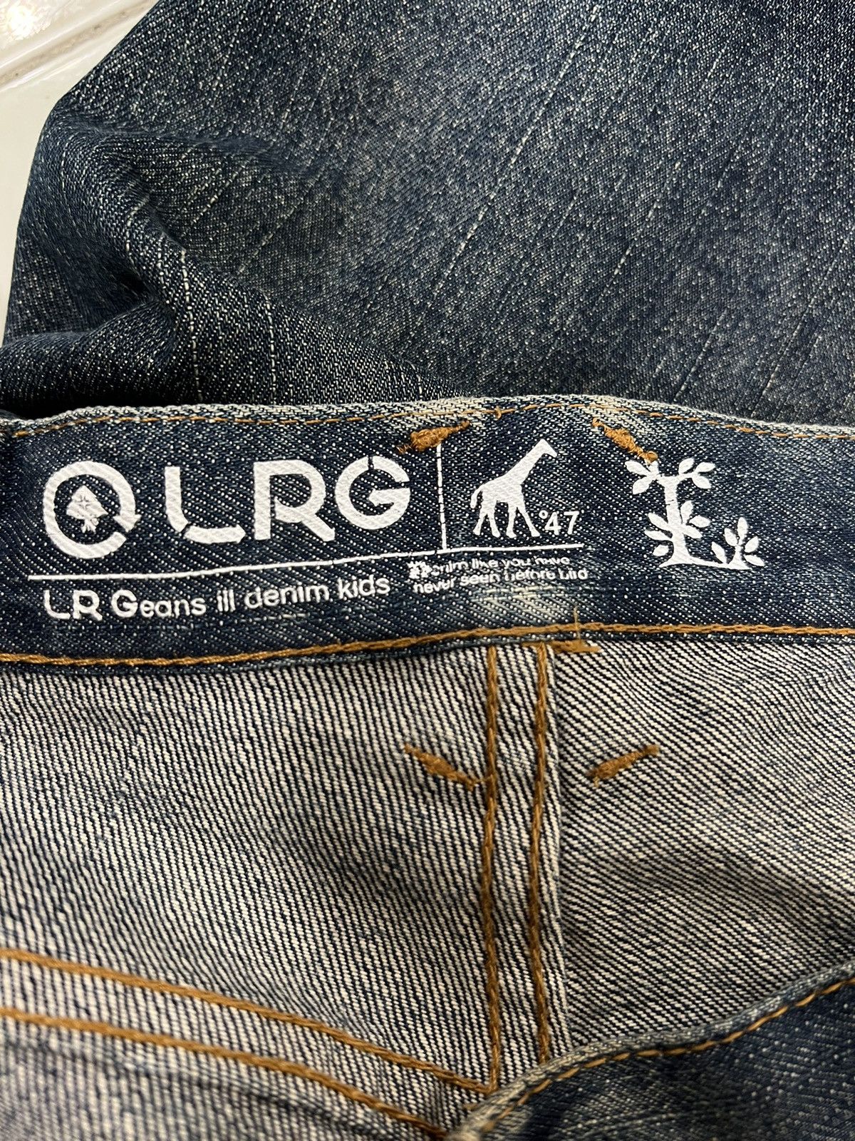 LRG 🔥 LRG DYED BROKEN DENIM JEANS Size US 38 / EU 54 - 13 Thumbnail