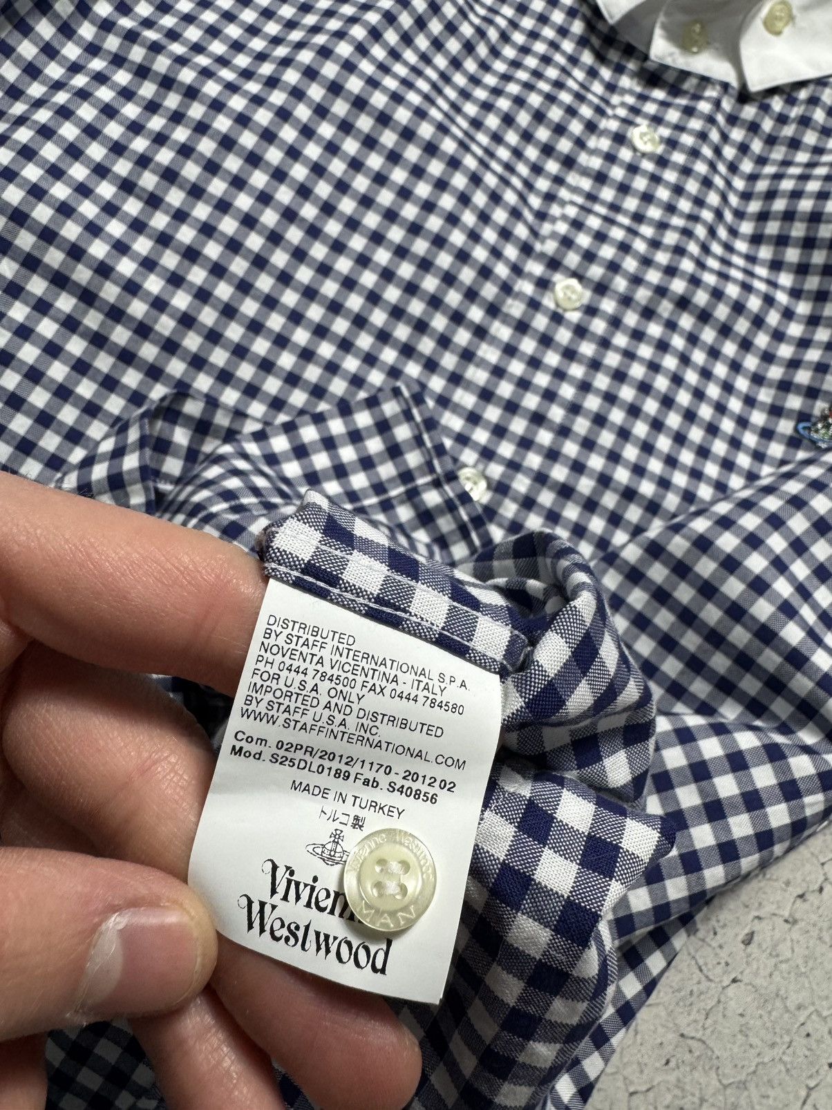 Vivienne Westwood Polka Dot Button Shirt Luxury