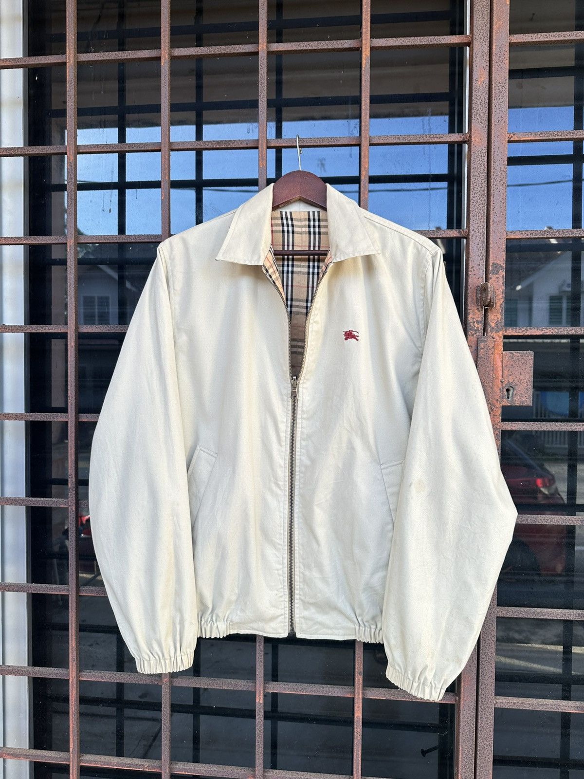 Burberry Burberry London Novacheck Reversible Light Bomber Jacket Size US M / EU 48-50 / 2 - 2 Thumbnail