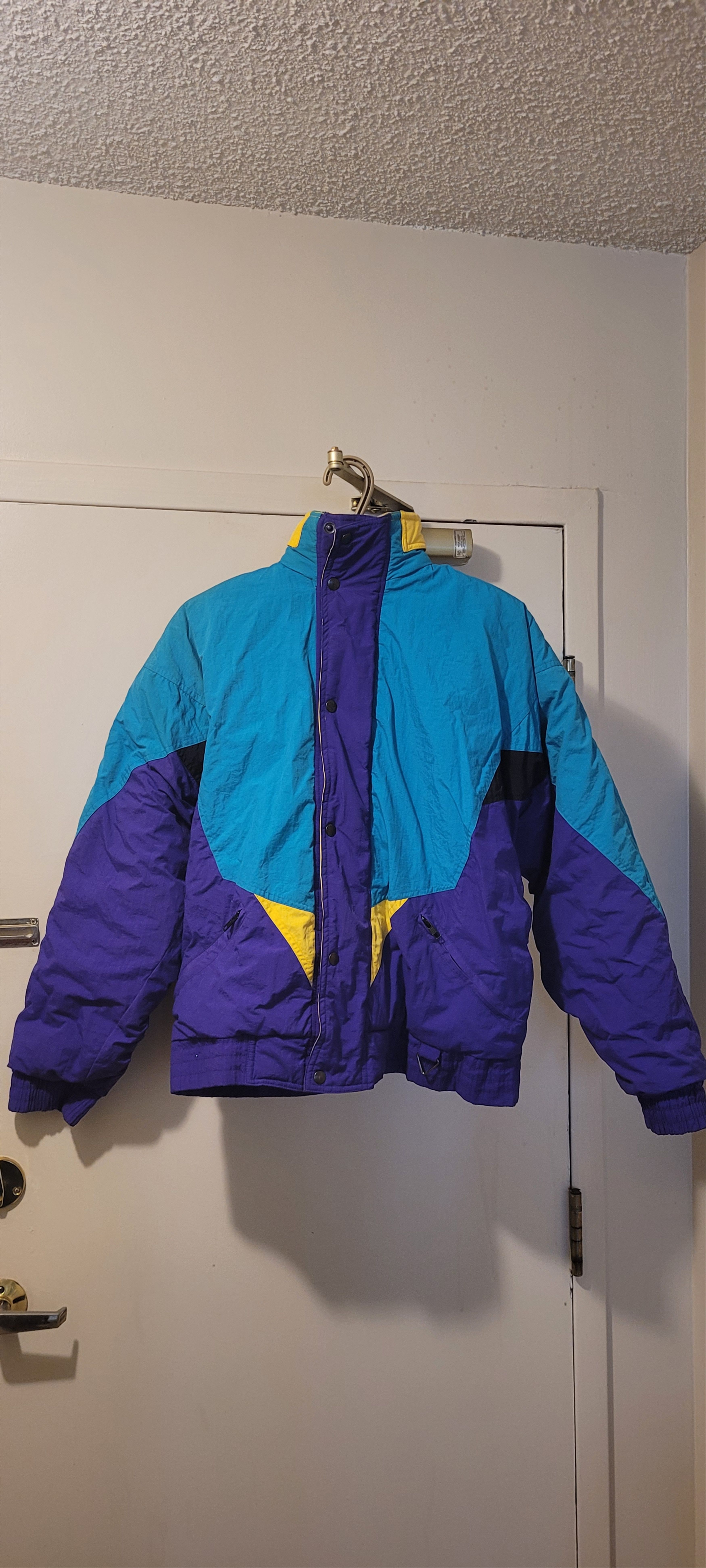 Other Retro 90s Polarwind Puffer Snow Colour Block Jacket Size US M / EU 48-50 / 2 - 1 Thumbnail